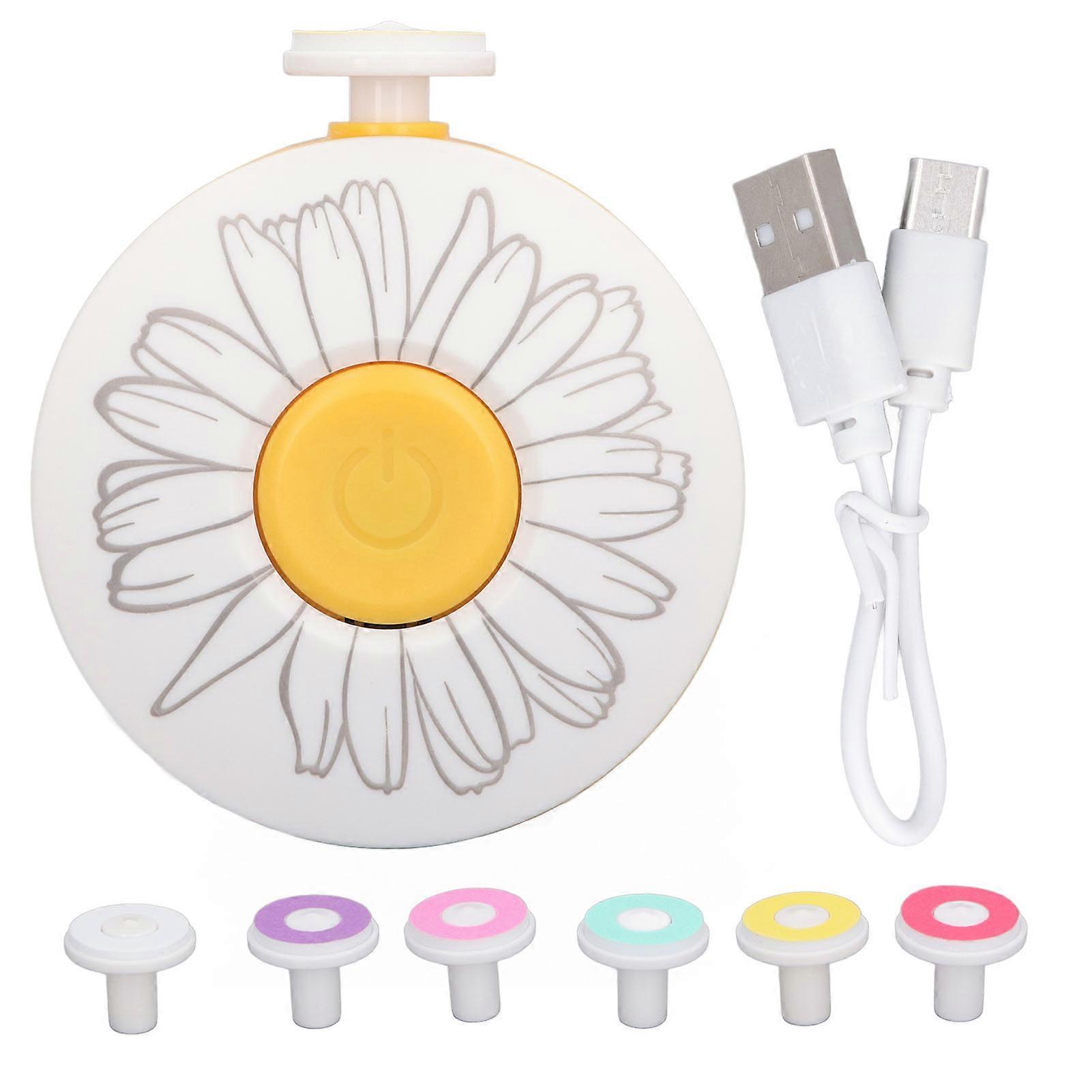 Lime à ongles électrique rechargeable et silencieuse pour bébé, outil de polissage des ongles pour nouveau-nés, nourrissons, tout-petits et enfants