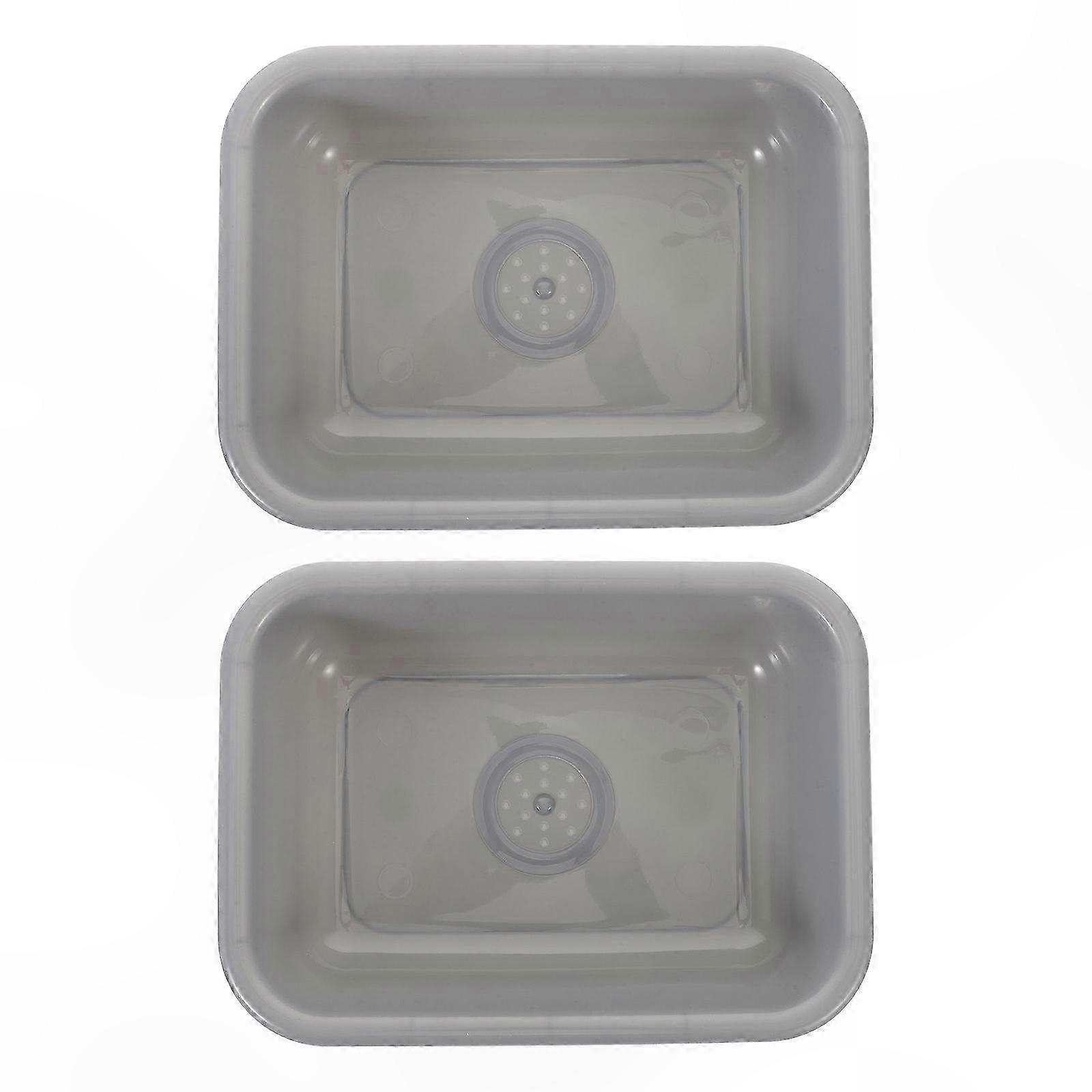 طقم ألعاب حوض مطبخ للأطفال ، إكسسوارات لعب تخيلي من قطعتين للأطفال الصغار ، 24.8x18.5x7 سم