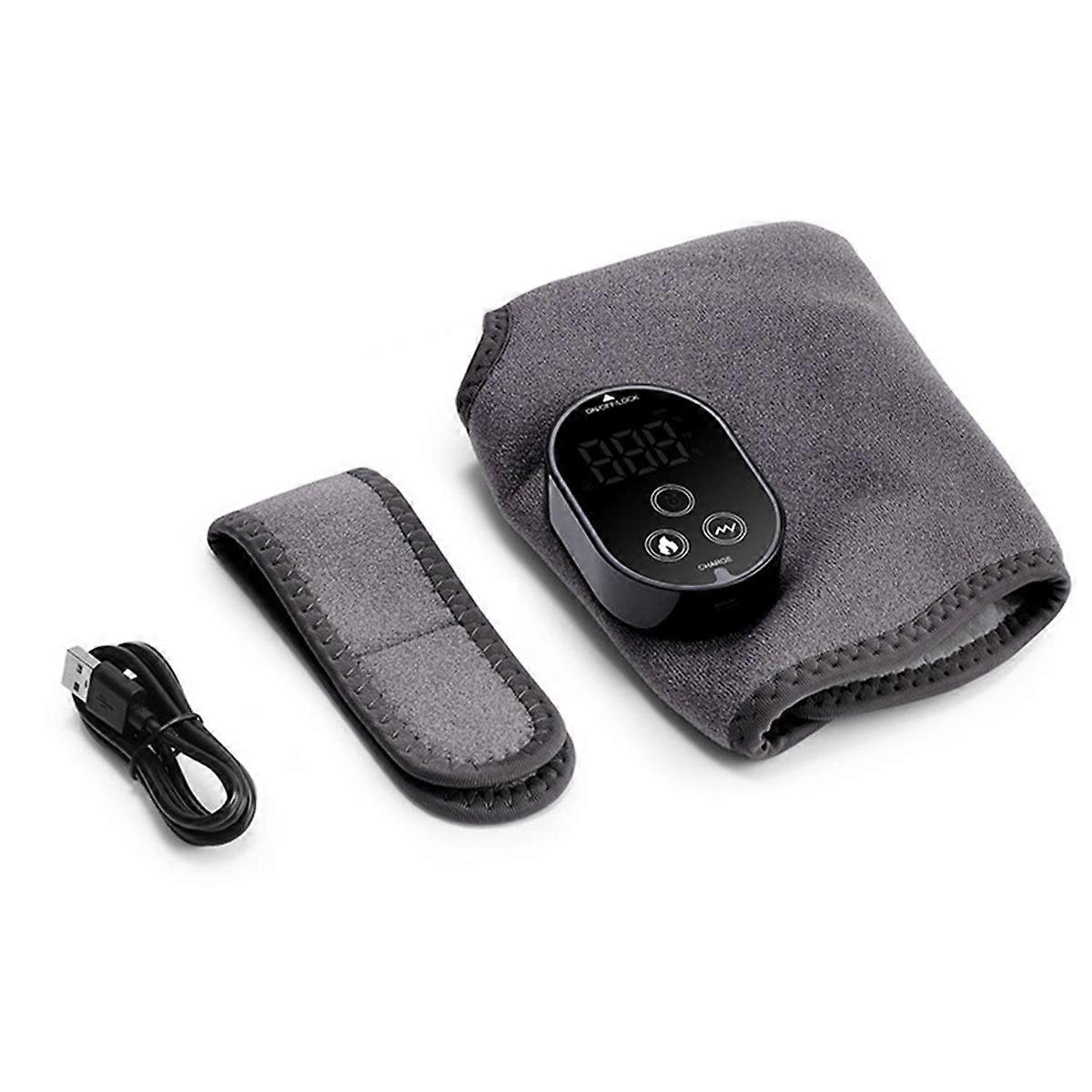 Electric Ankle Protector Portable Foot and Ankle Massager with Heat 3-Speed Set Up 5-Temperature Se