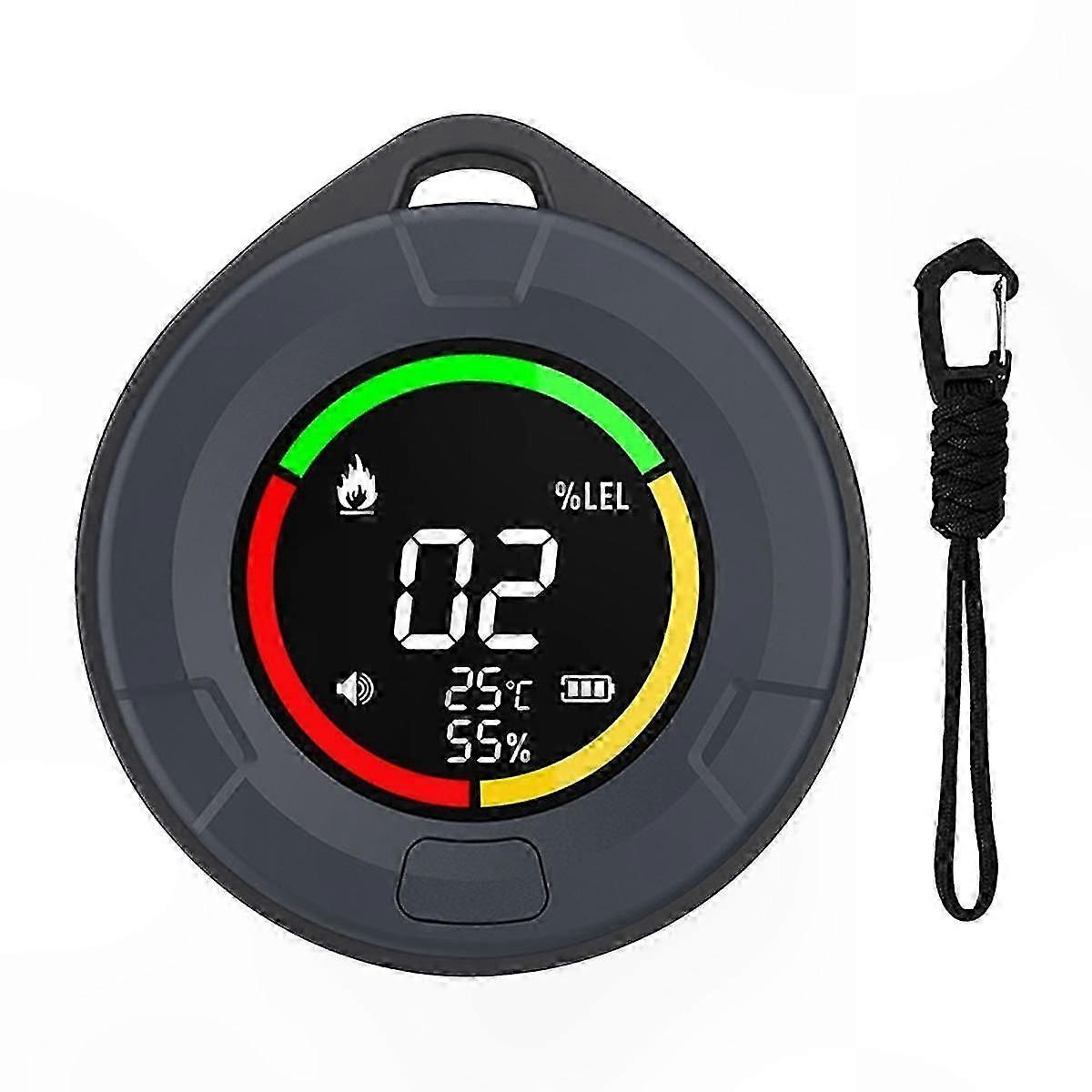 Gas Leak Alarm with Temperature and Humidity Monitoring for Home Safety