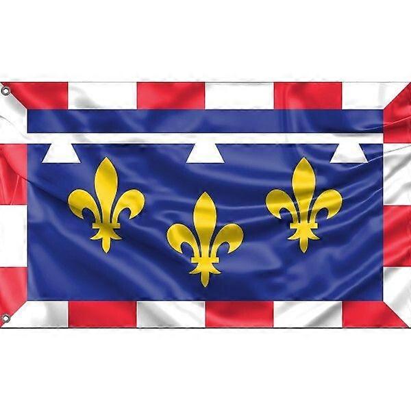 Flaga Centre Val de Loire, Francja FG1020