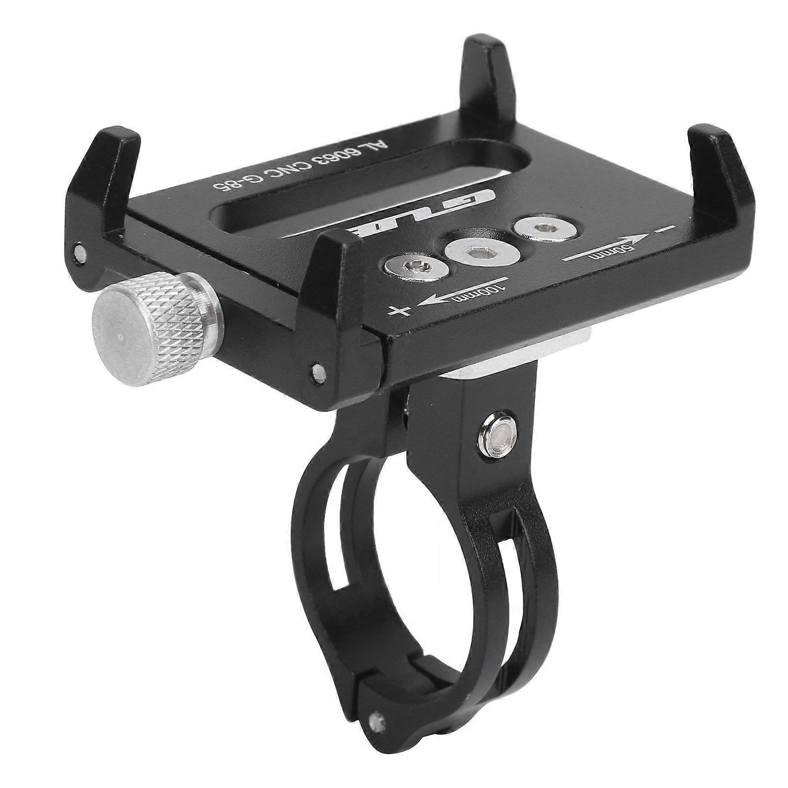 GUB G85 Adjustable Bike Phone Stand Aluminum Bicycle Handlebar Holder Mount Bracket