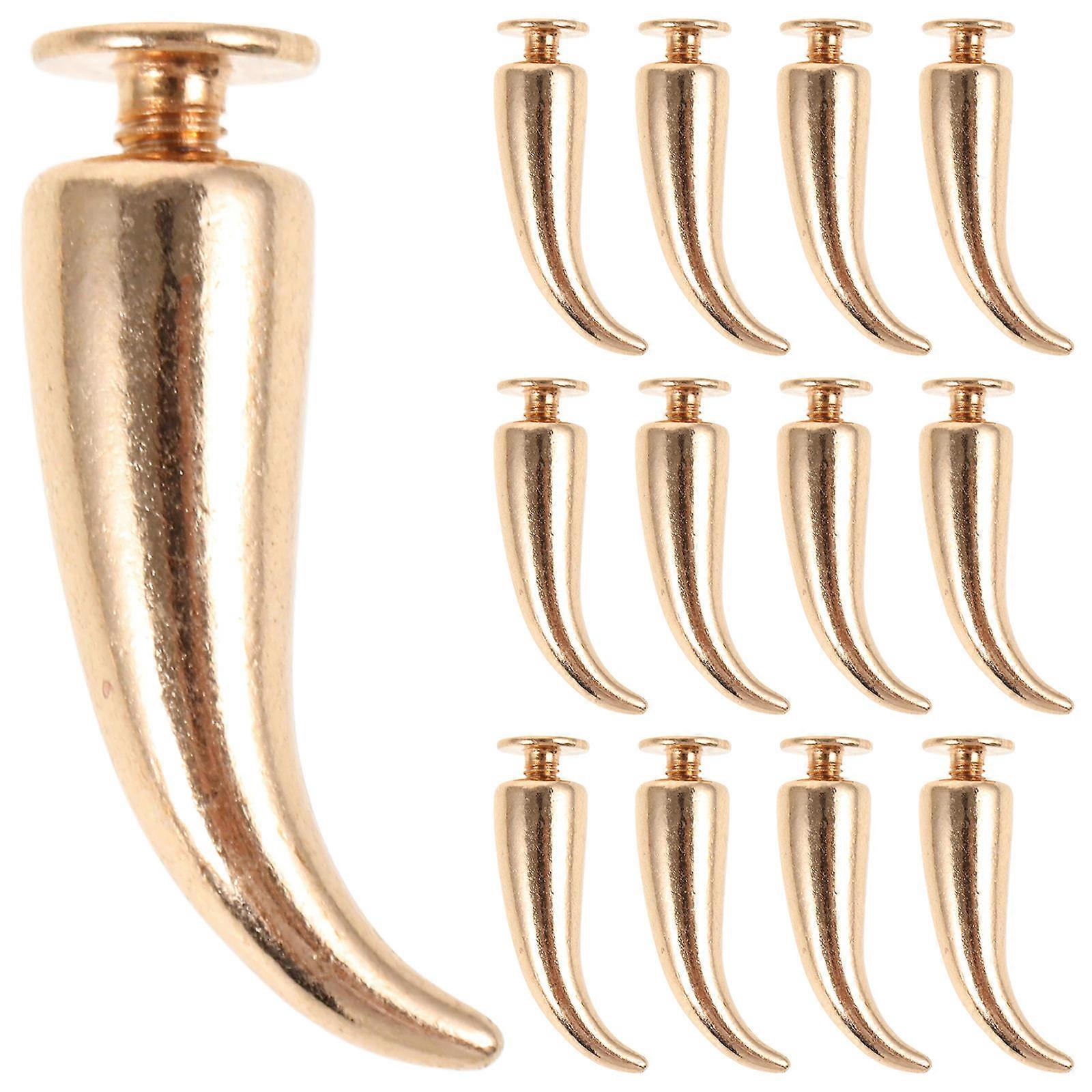 Rivet Spikes for DIY Punk Clothing Craft 90Pcs
