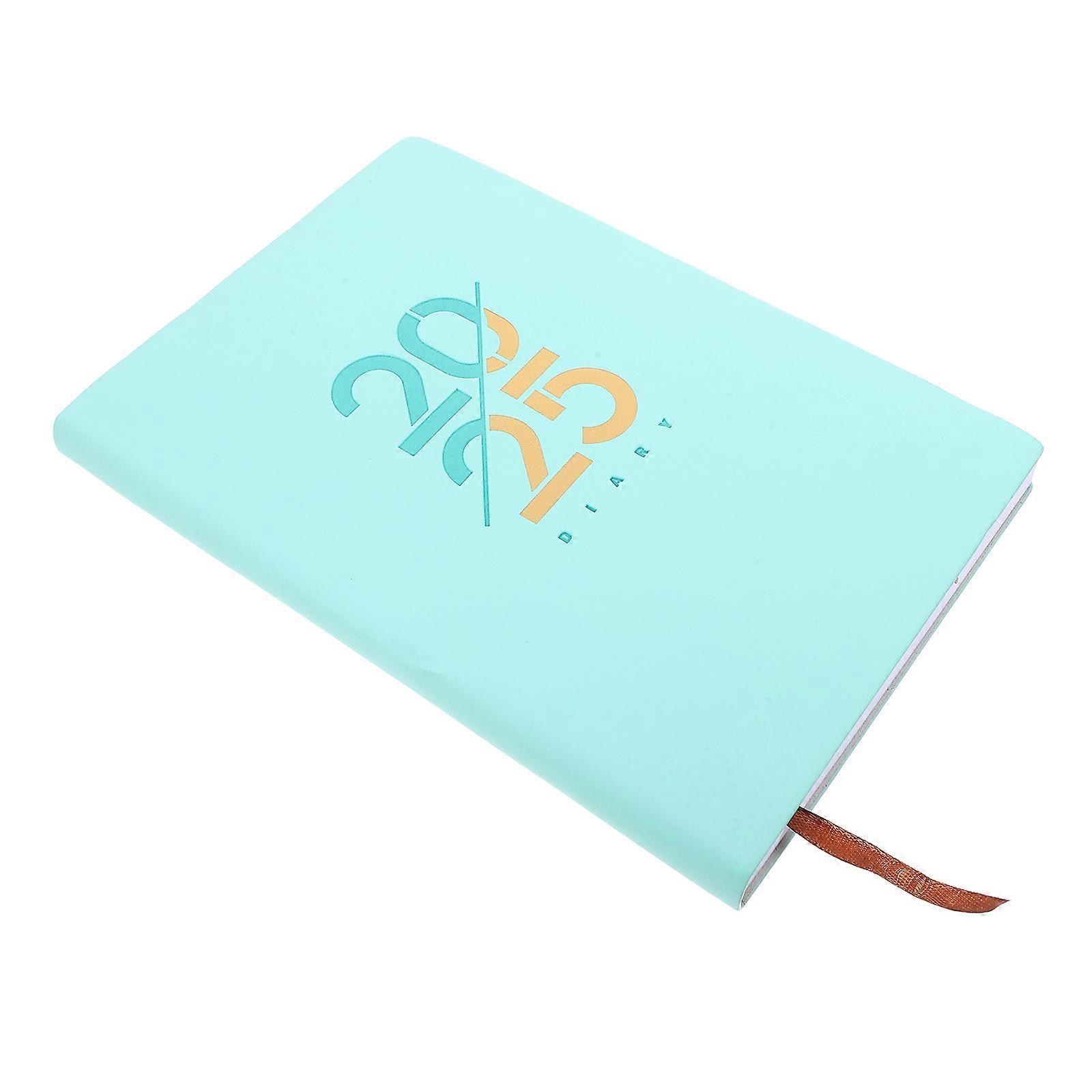 Academic Planner Notebook 2Pcs for Scheduling in 2025 with Green Cover