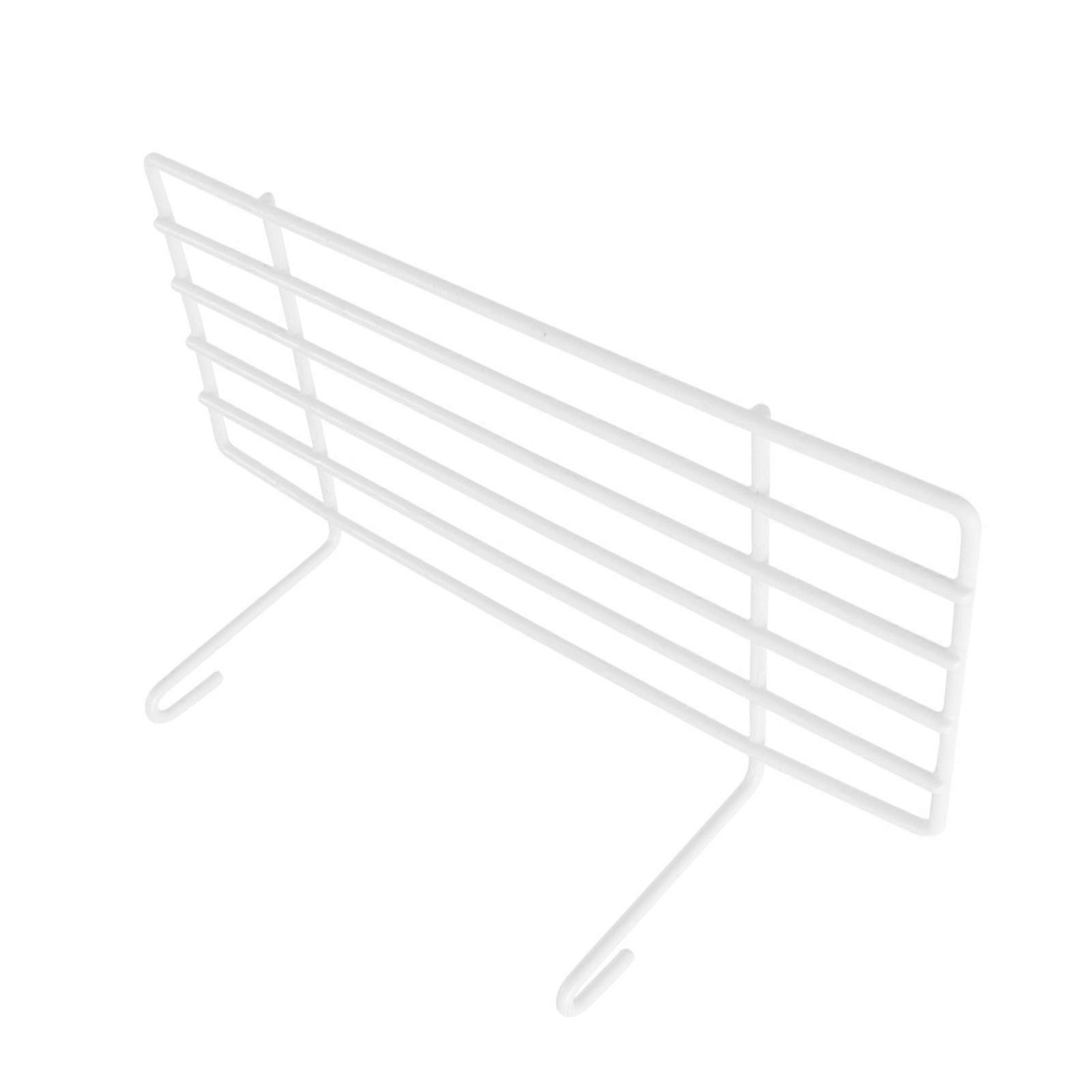 Bird Accessories Hanging Iron Frame Shelf for Storage 4Pcs White