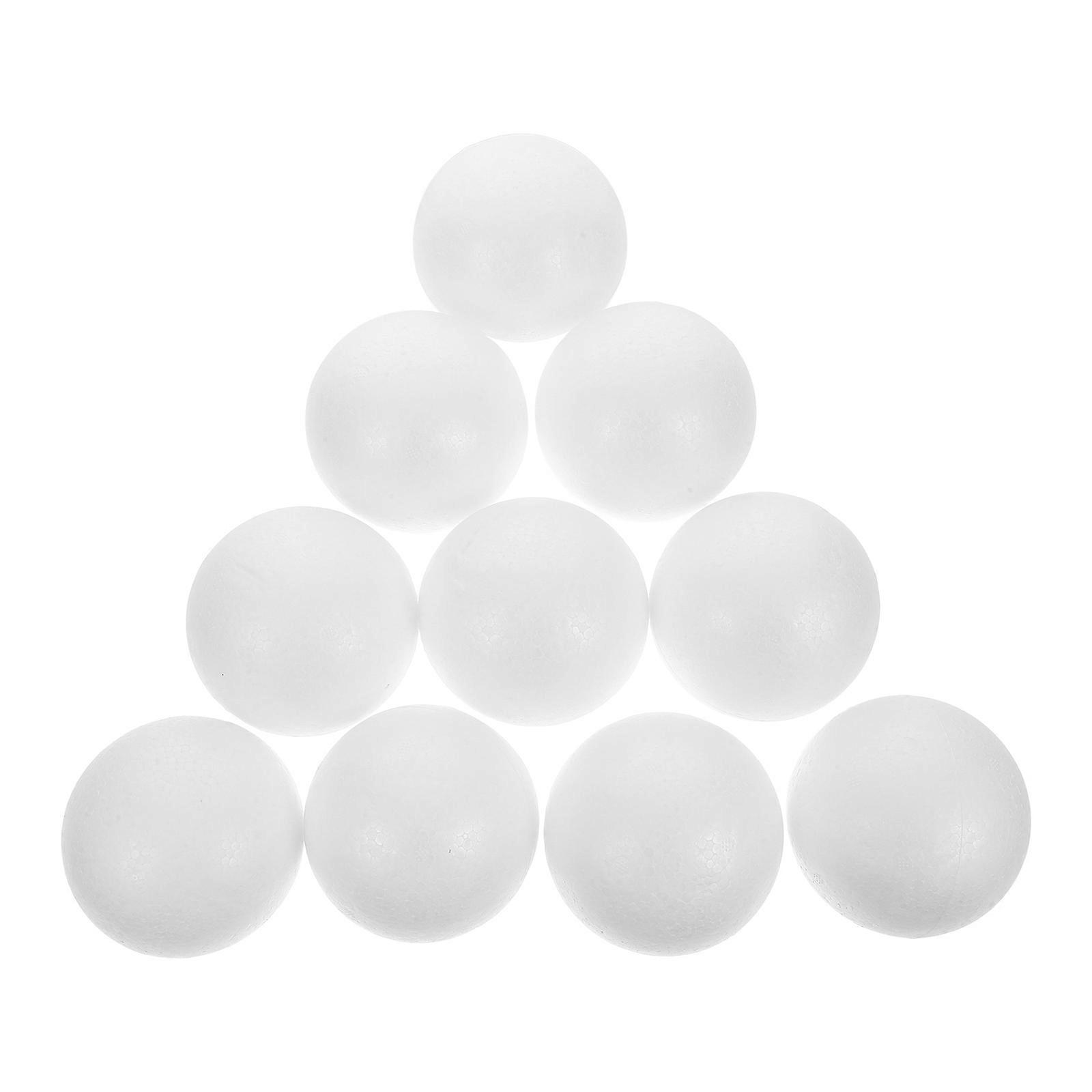 Solid Polystyrene Balls Round Craft Balls for Wedding Decor 40Pcs