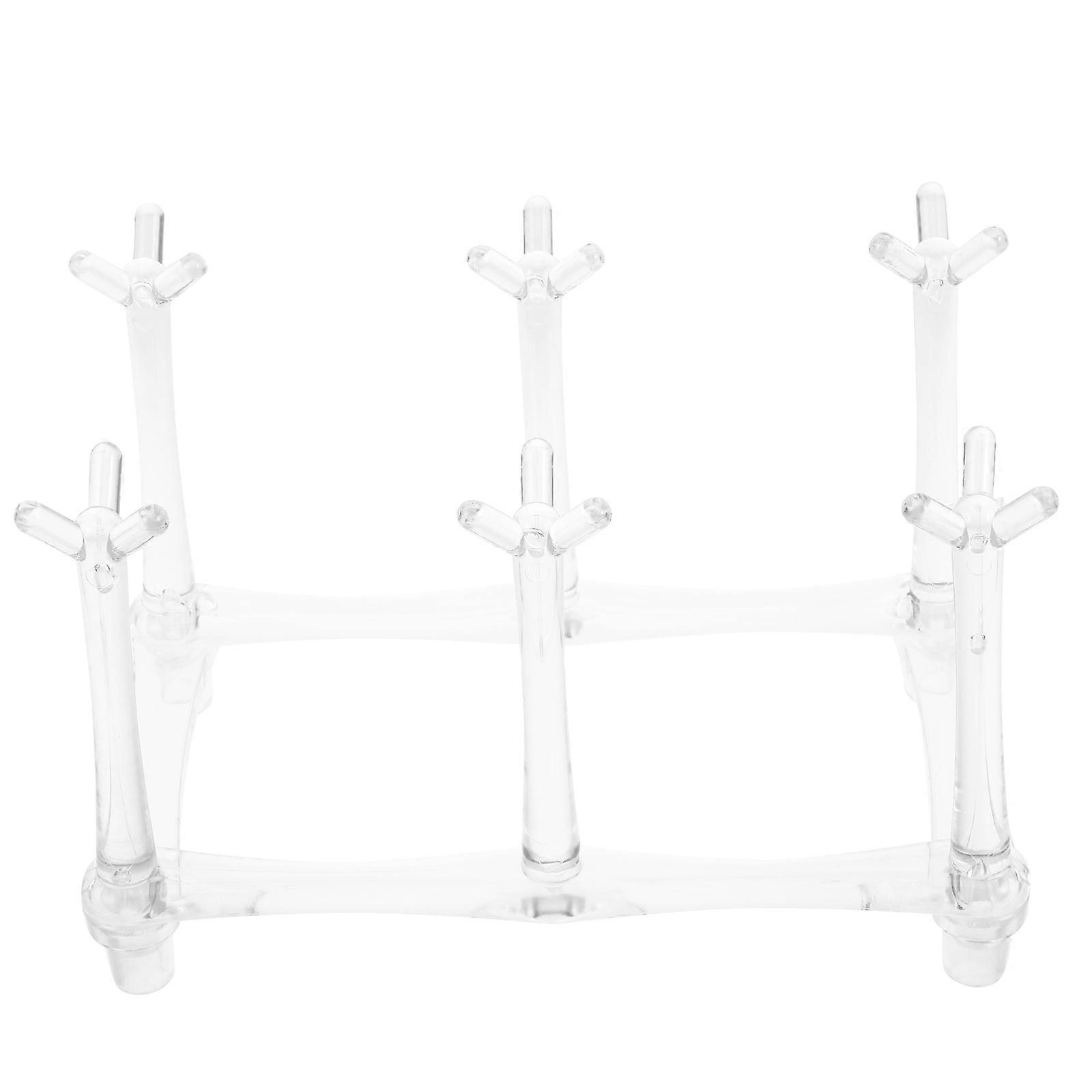 Drinking Glass Drainer Rack For Home Use Minimalist Organization 1Set