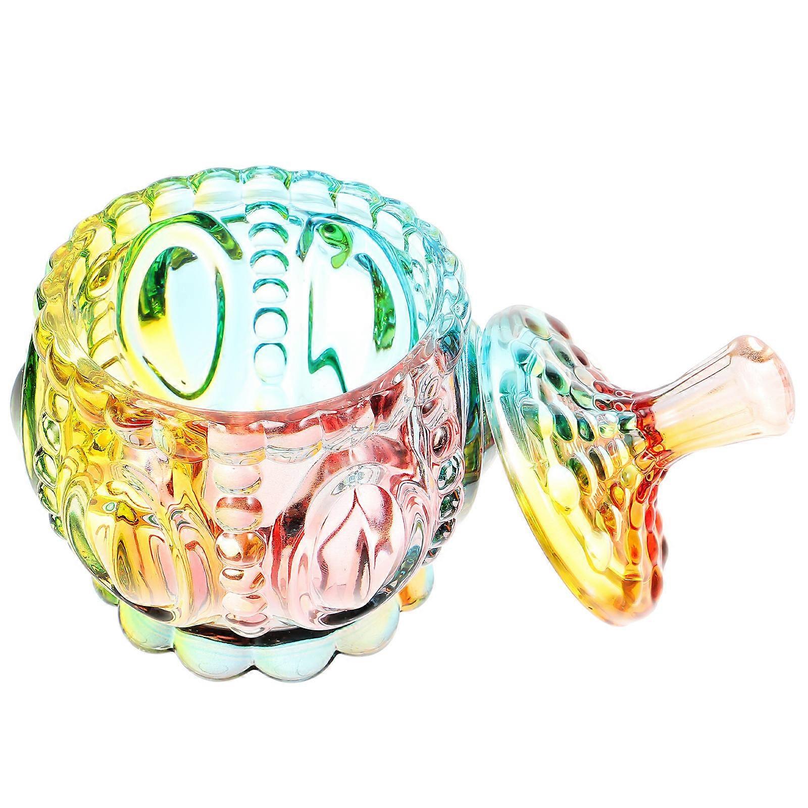 Glass Snacks Bottle for Storage Use 3Pcs Creative Transparent Storage Jar