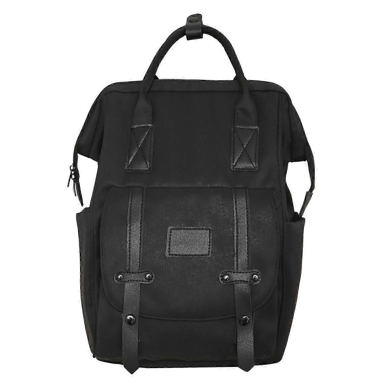 Simple Style Backpack Portable Large Capacity Backpack for School Office Outdoor