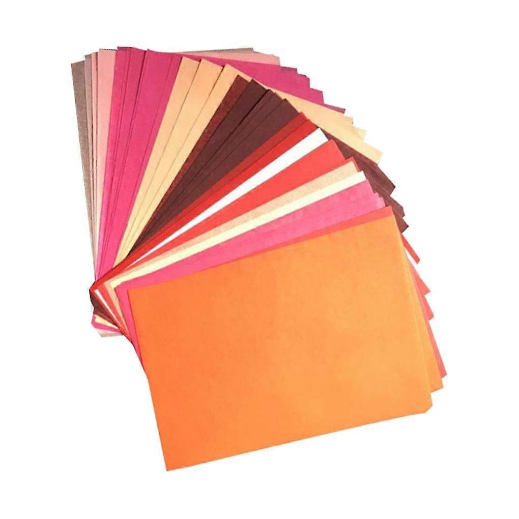 A5 Wrapping Papers Retro Multicolor Print Tissue Paper Bookmark Gift Wrapping Papers Gift Packaging Material Cherry blossoms