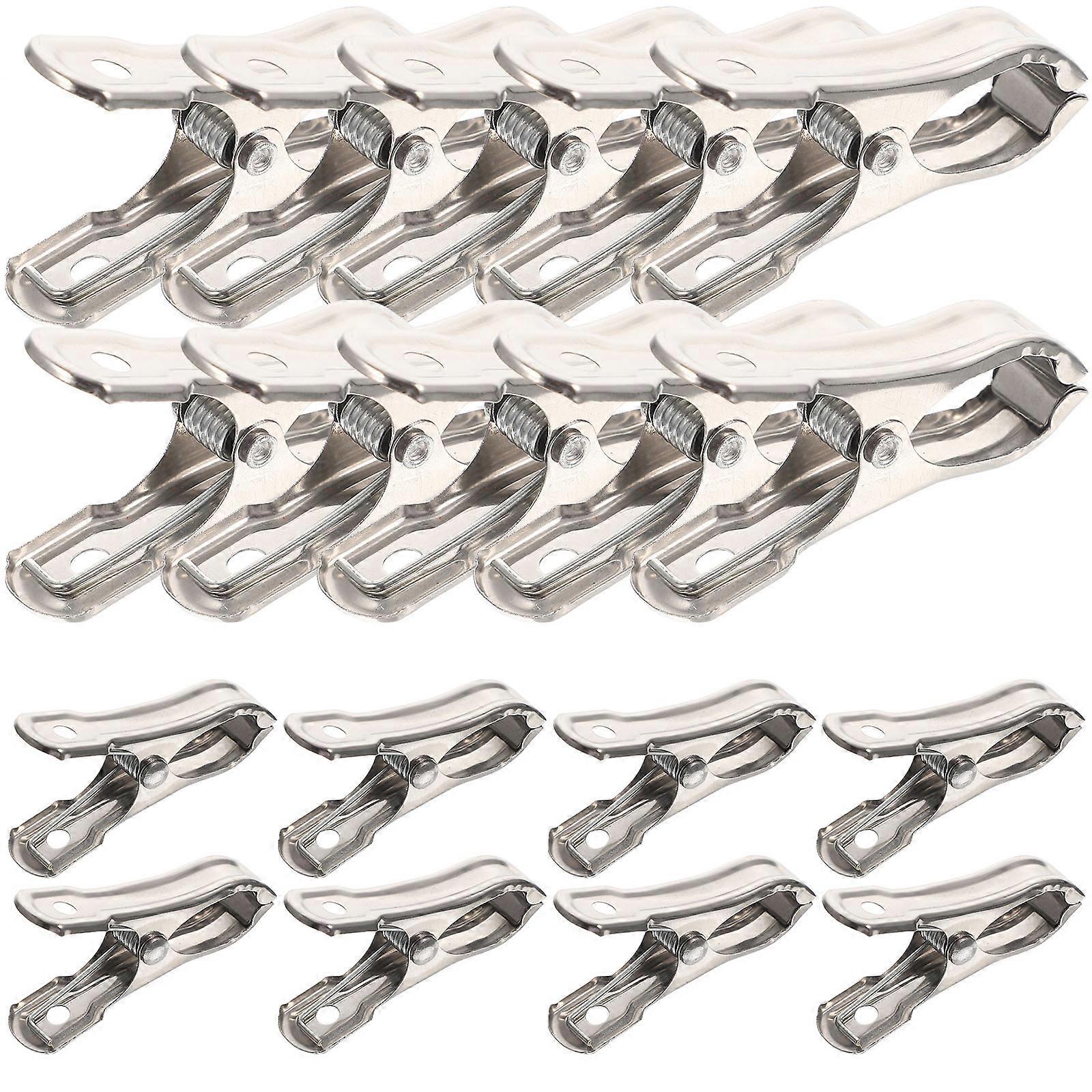 Greenhouse Clips Clamps with Spring for Garden Netting 120Pcs