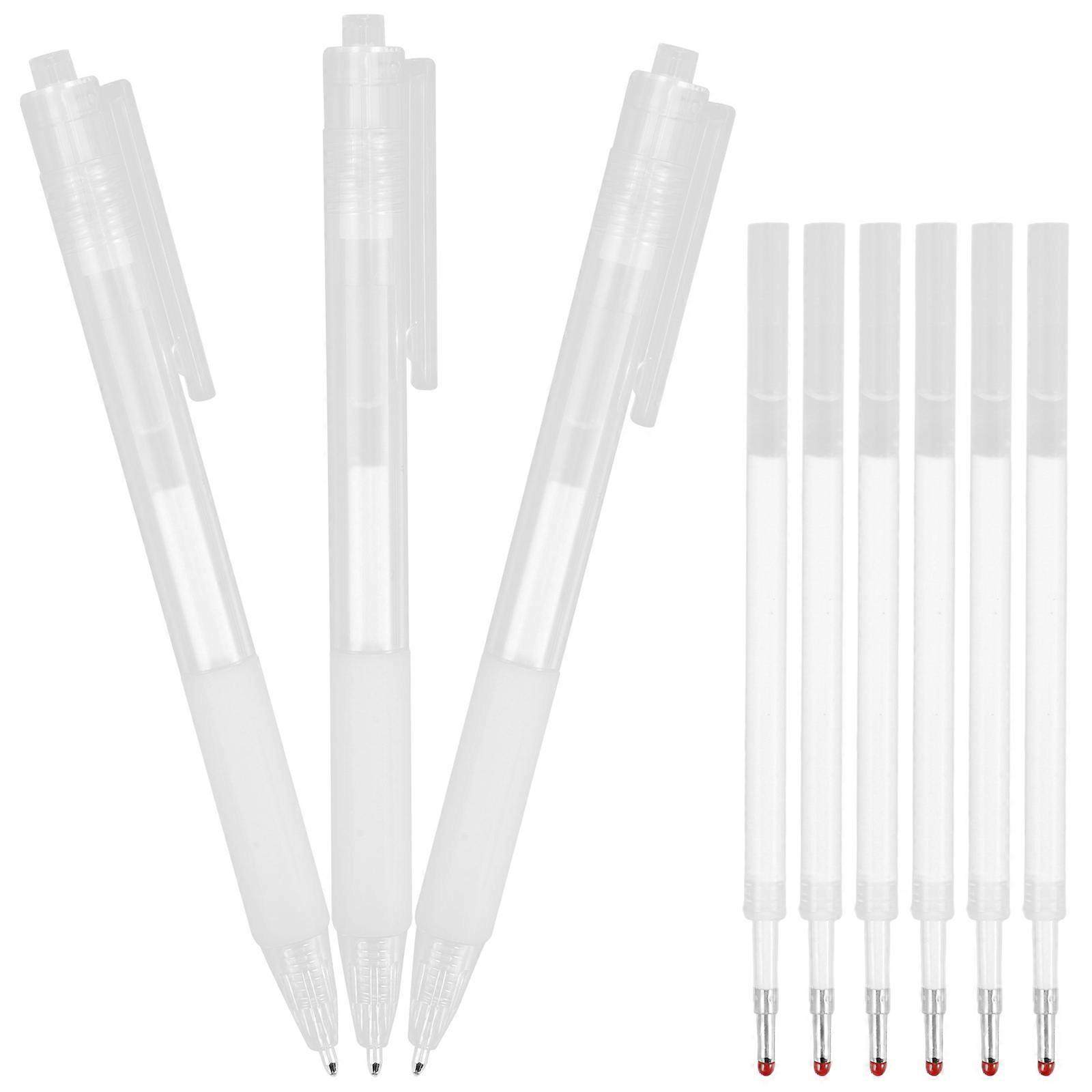 Portable Makeup Marker Embroidered Eyebrow Pen for Detailed Work 5Sets