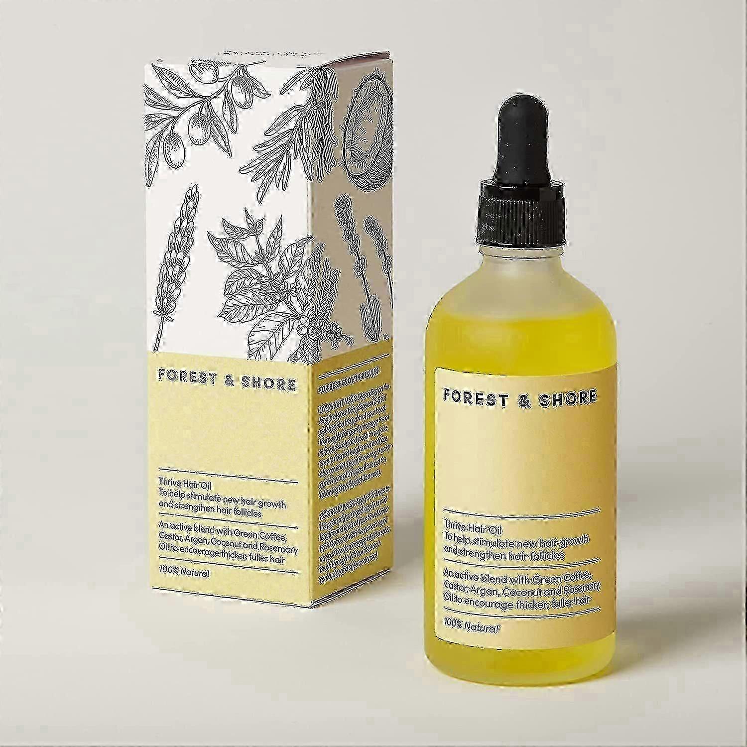 Naturalny olejek do wzrostu włosów - wegański organiczny naturalny olejek do wzrostu włosów