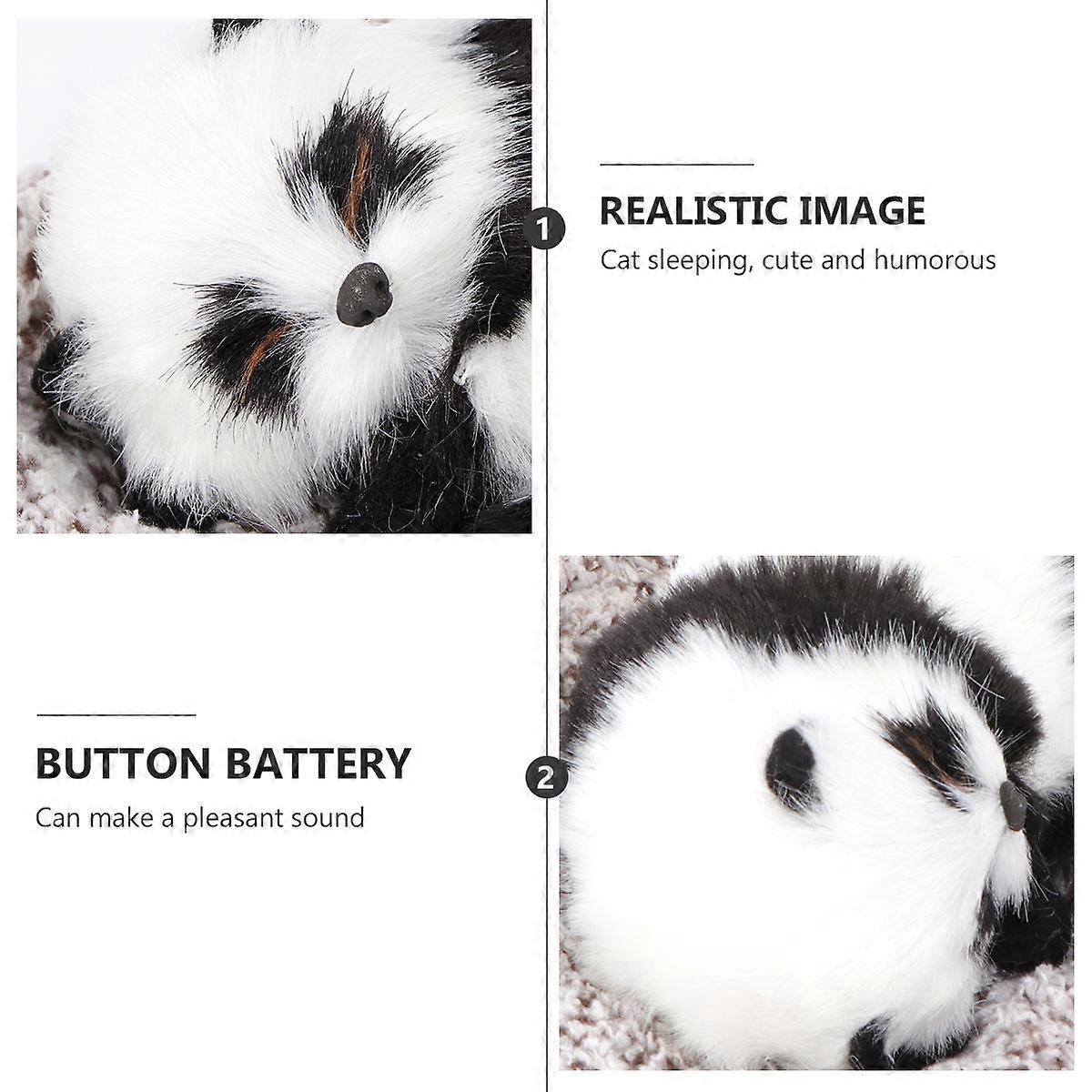 Plush Bamboo Charcoal Cat Purification Decoration for Air Purifying 1Pcs