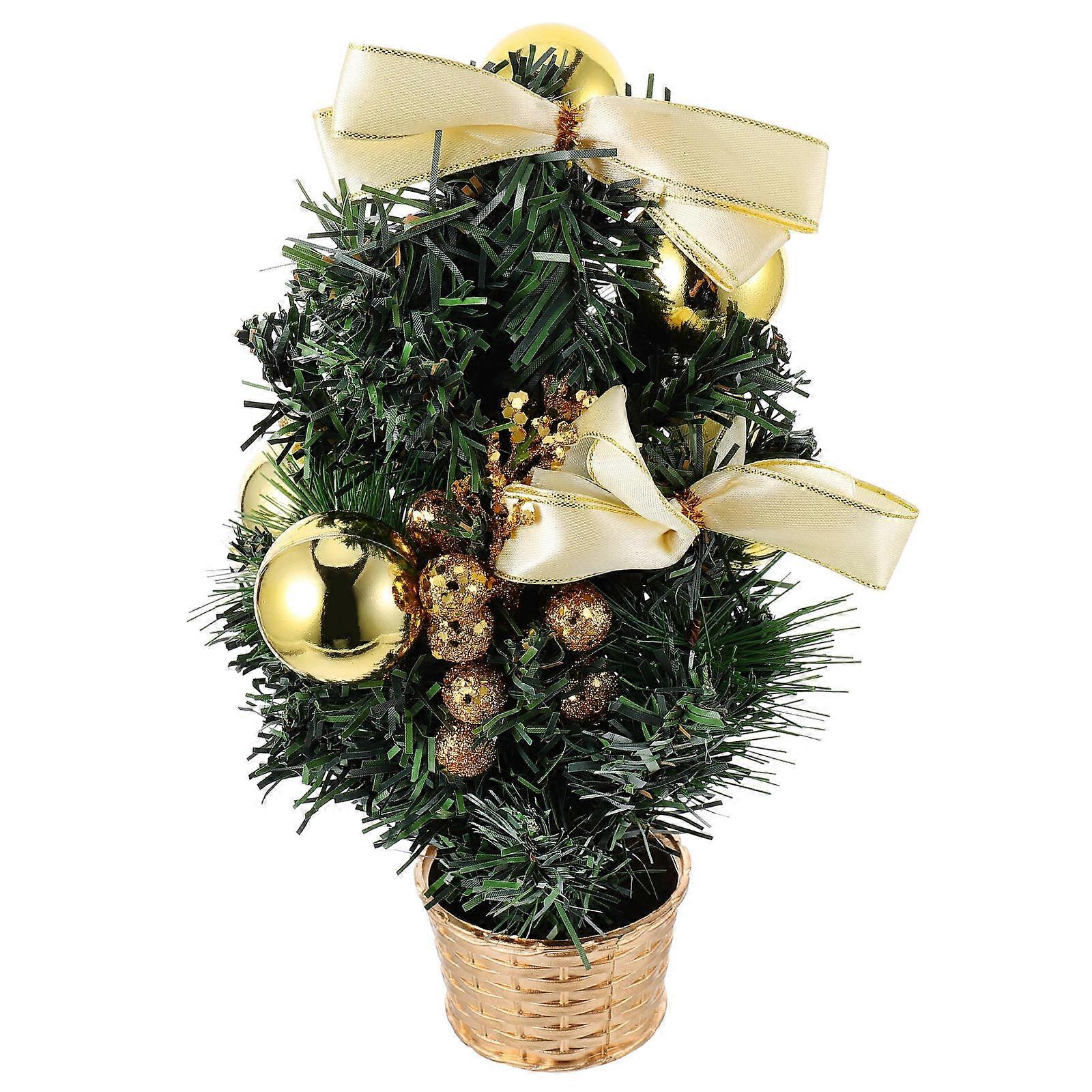 Christmas Tree Adornment For Scene Layout Prop 30Cm Classic Design Home Decoration 1Pc