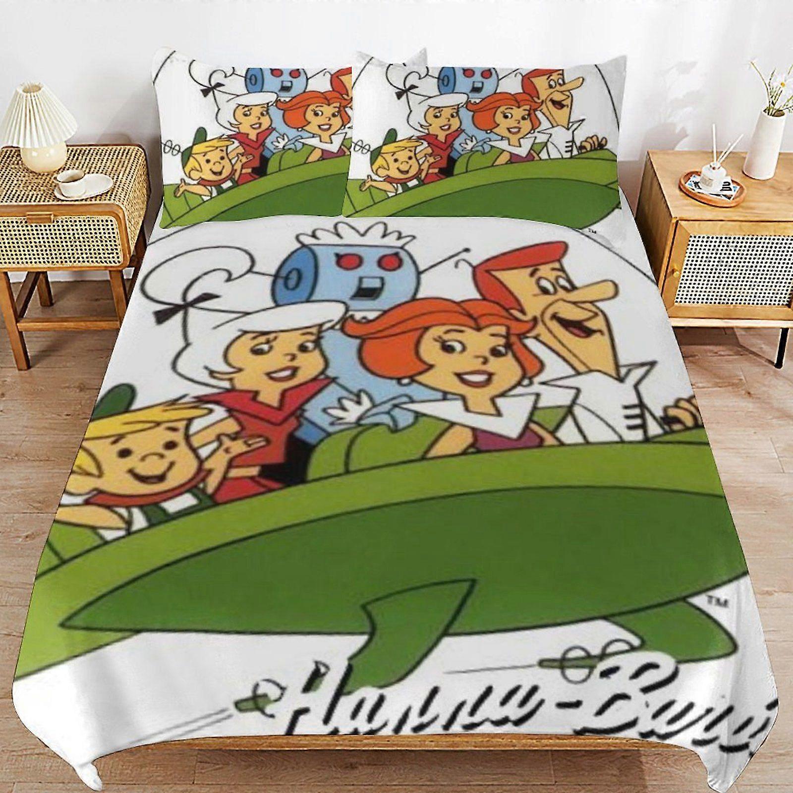 j278 The Jetsons The Movie Warm Sleep Support Easy Handling Soft Build Hotel Grade Structure Duvet Cover Sets Routine o278