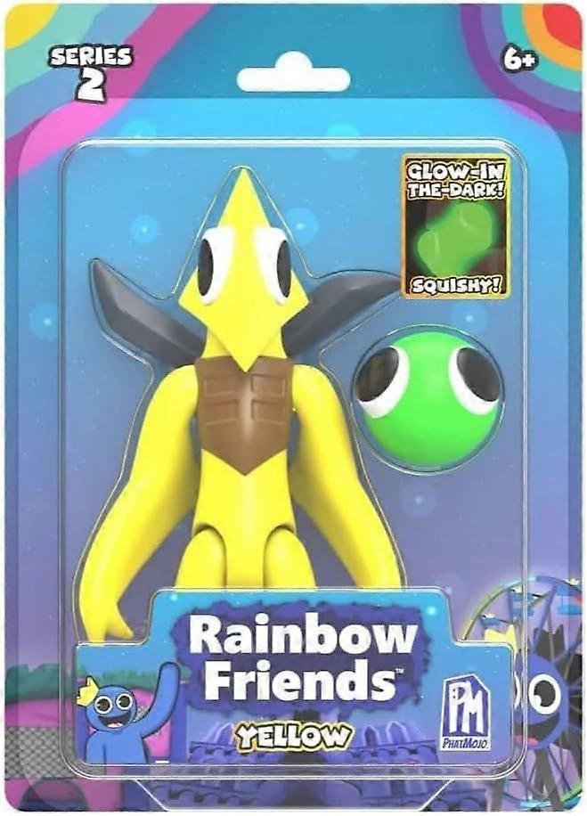 Rainbow Friends - Series 2 5inch Action Figure (Yellow) Toy