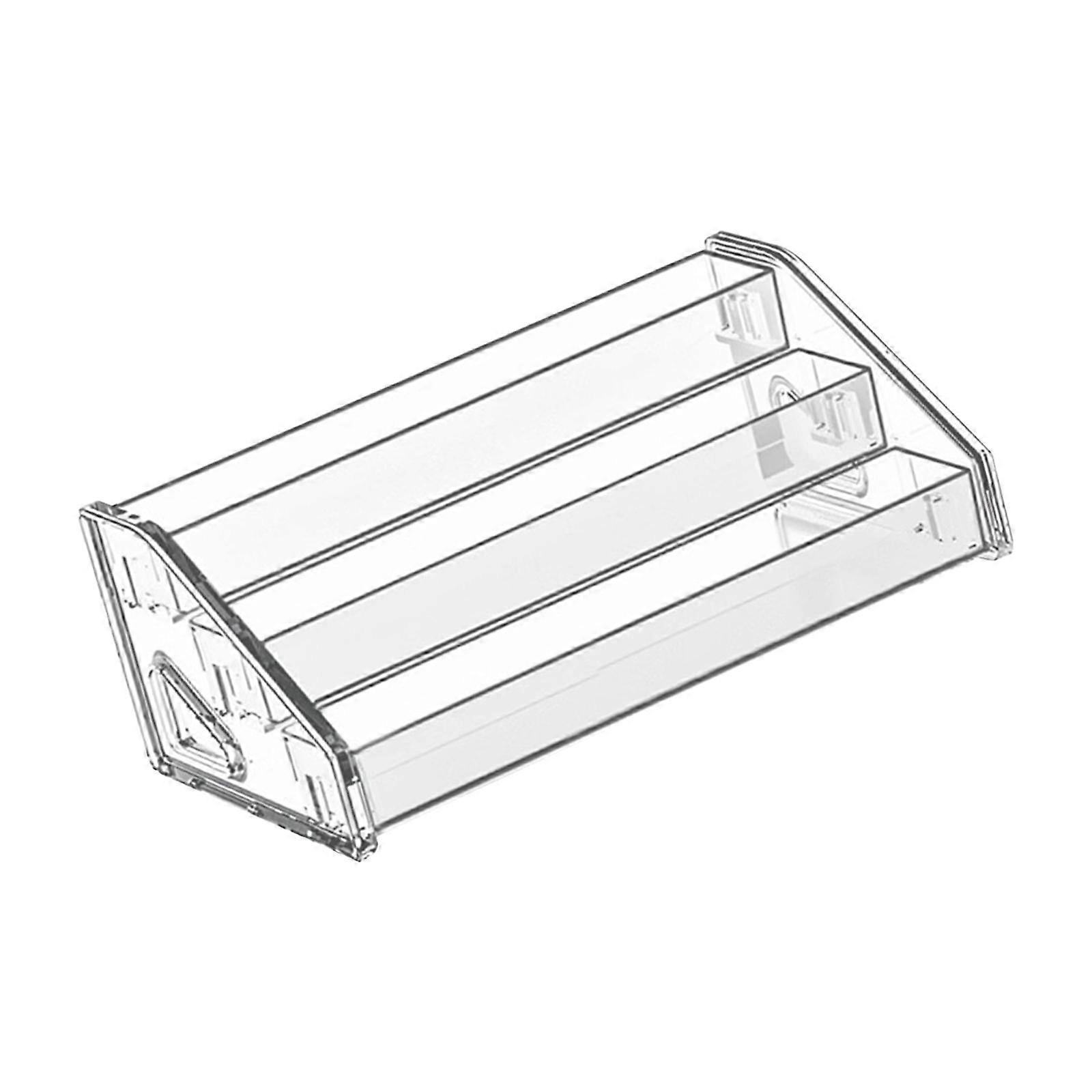 Acrylic Display Riser Display Rack Clear Holder for Badges Mini Dolls Medals