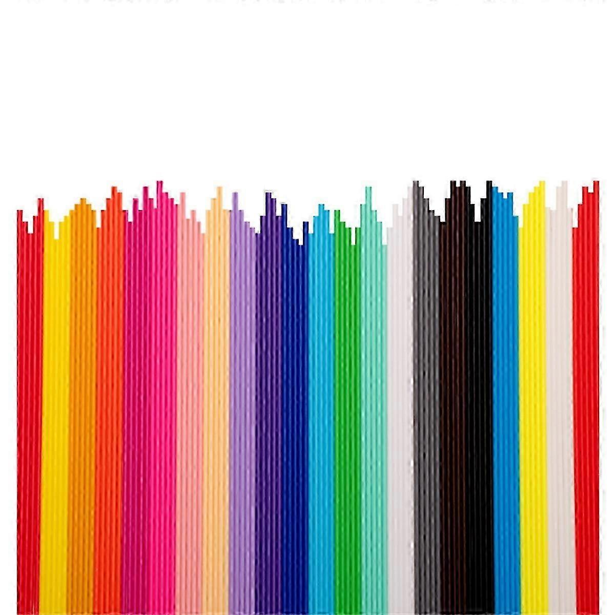 Refills 2.5mm 3D Print Filament Accessories Colorful 3D Drawing Pen Refill Filament Bundle for 3D
