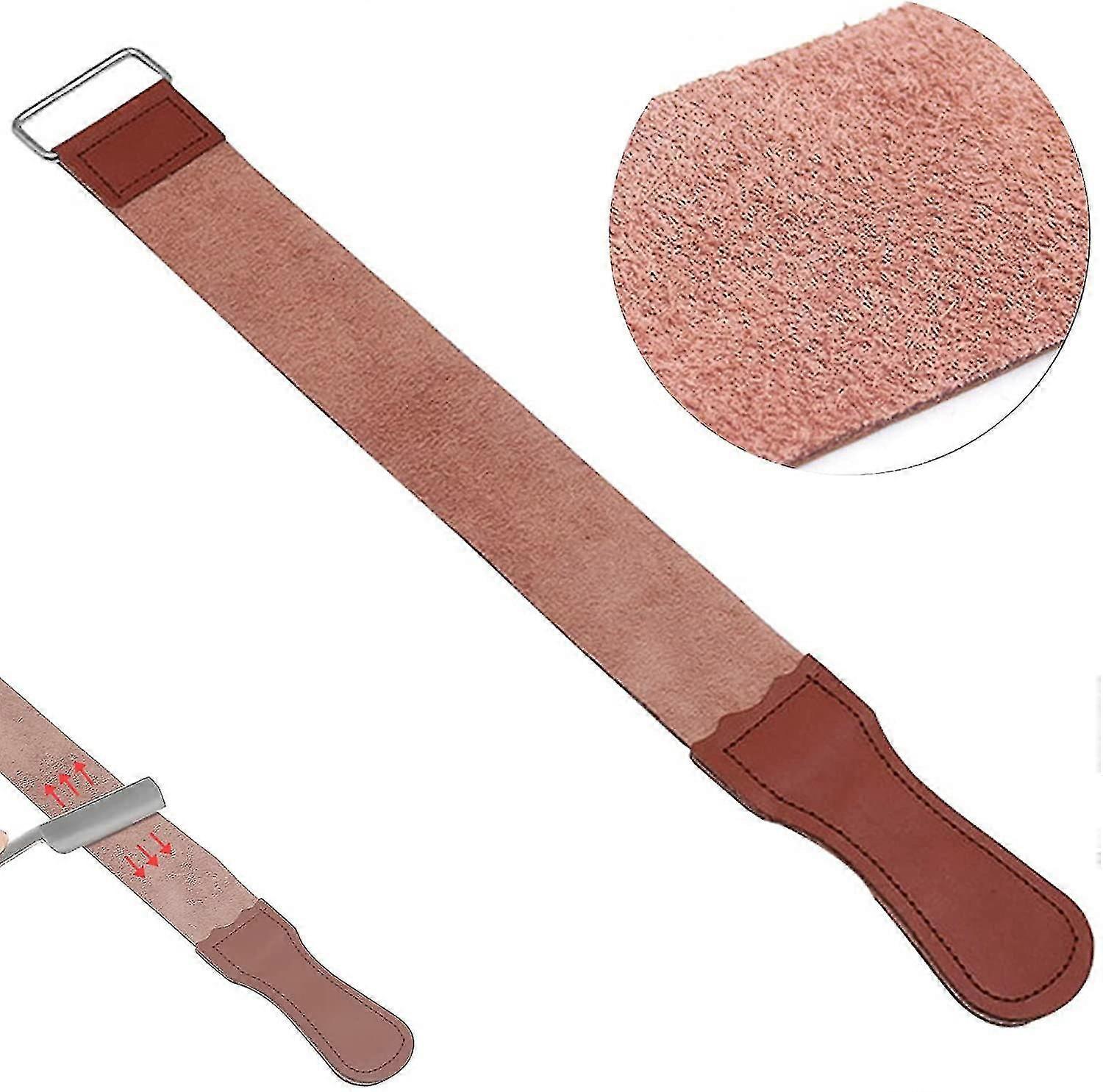 Shaver Sharpening Cloth, Cowhide Scraper Cloth