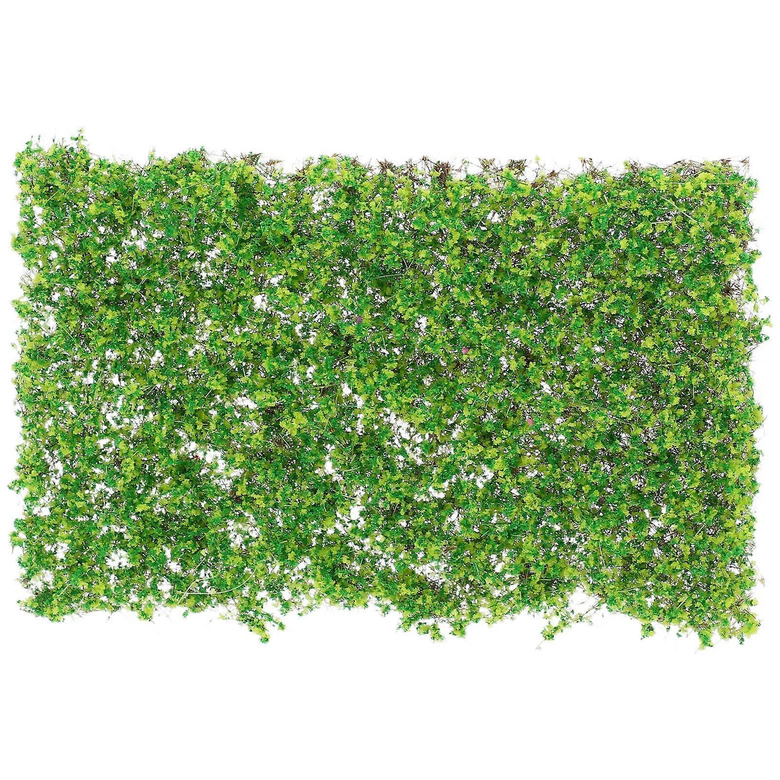 DIY Model Train Grass Artificial Grass Clusters 2Pcs Nylon Green Set
