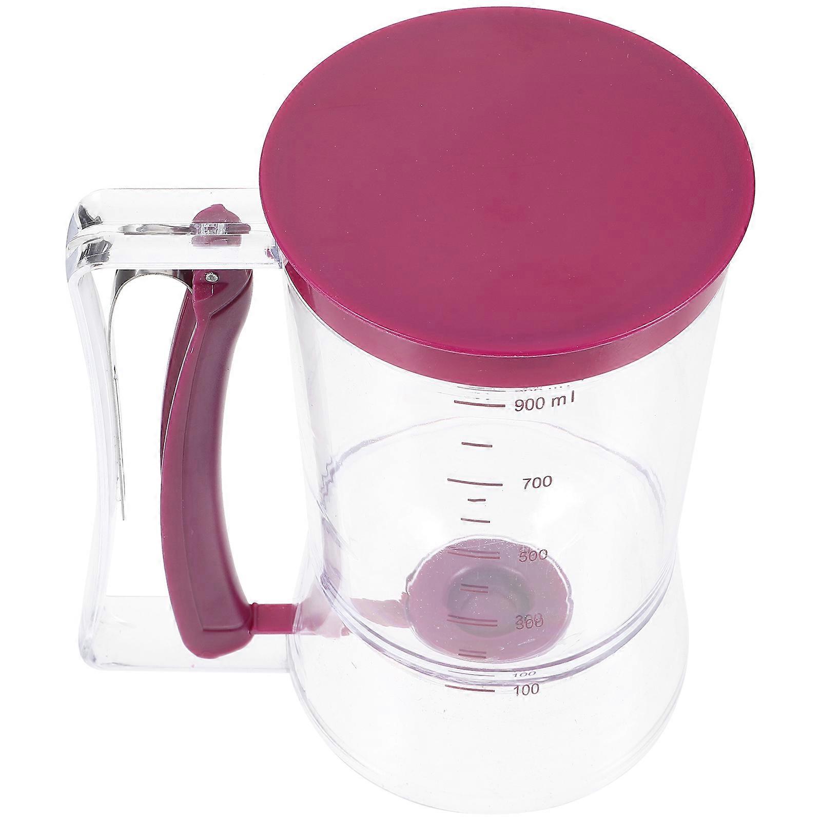 Dispenser Pancake Batter Dispenser for Baking Tool with Measuring Label