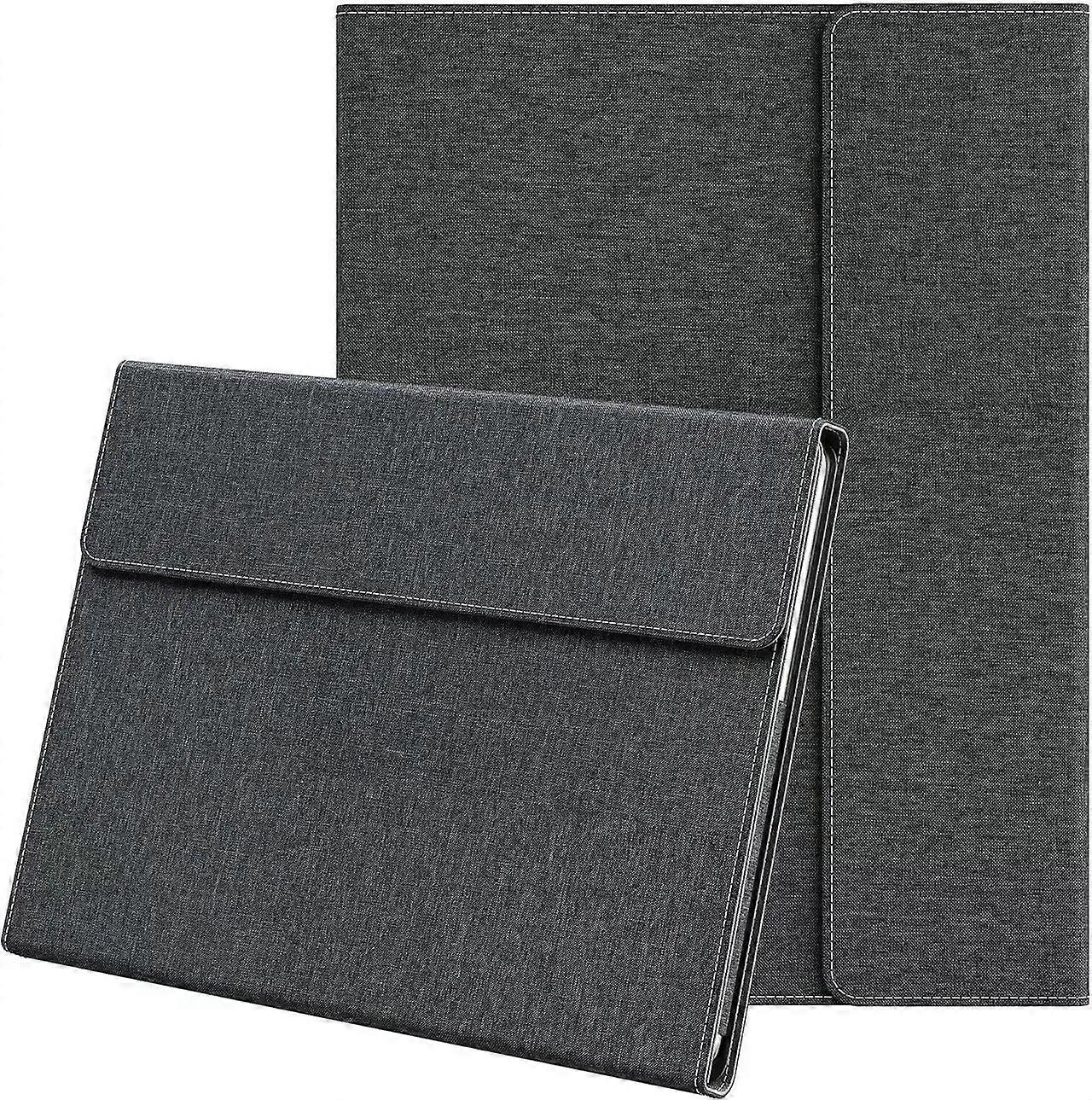 Laptop Case for Microsoft Surface Pro 1st Edition 12-inch, PU Leather Tablet Protective Cover with Multi-Angle Built-in Kickstand & Pen Holder