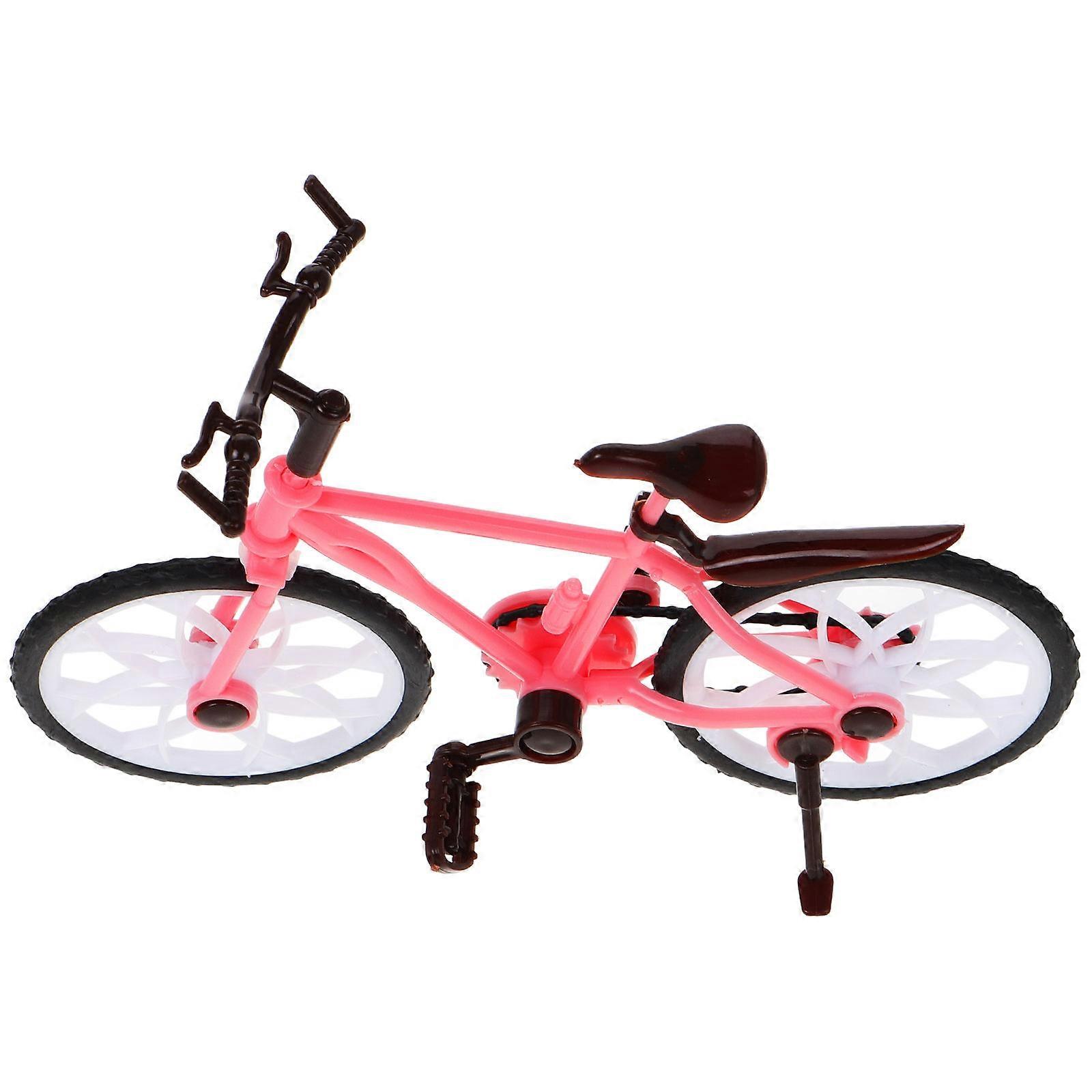 Model Ornament for Kids with Simulation Bicycle Model 5Pcs Set