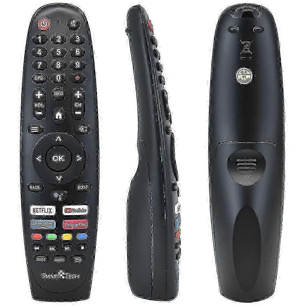 B0btdxpw38 For Smart Tech JVC Voice Assistant TV-fjernkontroll