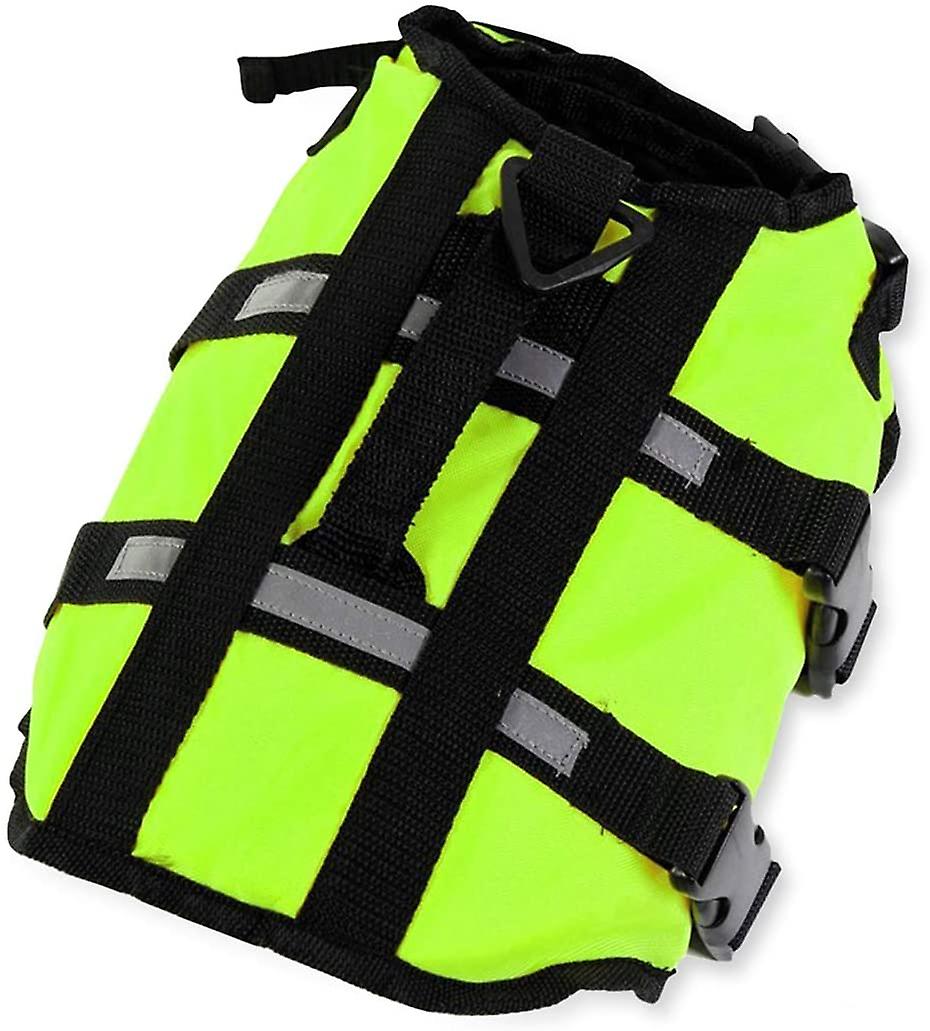 XiXiRan Hundeschwimmweste Bienen-Design – Einstellbare Rettungsweste Mit Griff Für Kleine & Mittlere Hunde