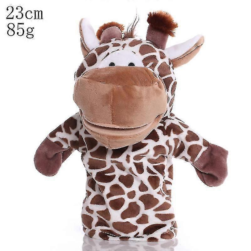 Cartoon Animals Hand Puppet Plush Toy Animals Puppets With Movable Mouth For Kid Children New