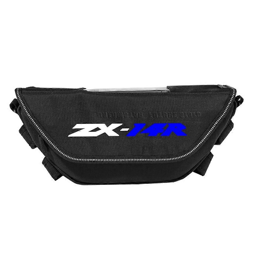 For Ninja ZX-14R 2012-2016 2017 2018 2019 2020 2021 2022-2023 Waterproof motorcycle handlebar travel navigation bag