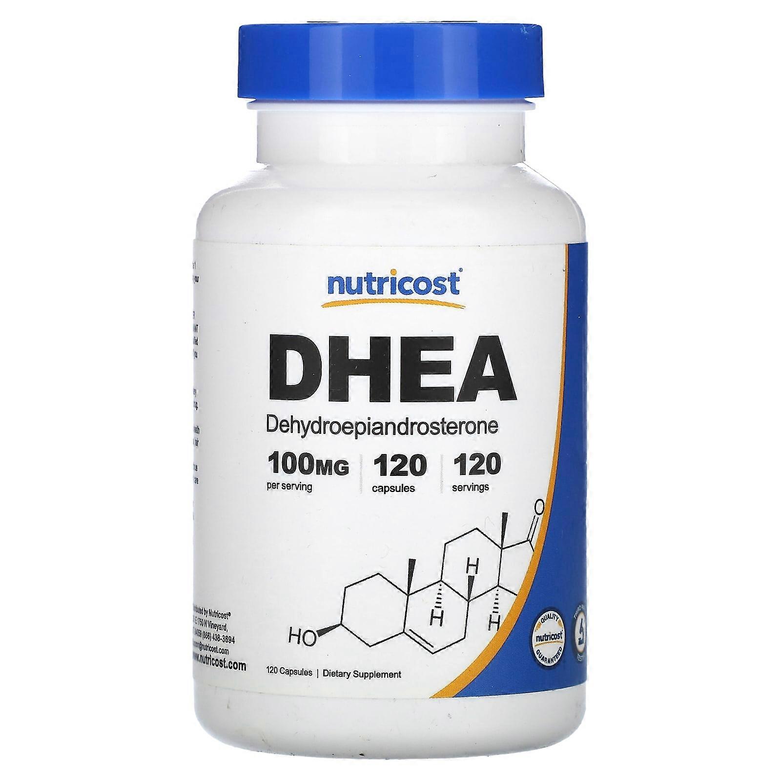 DHEA, 100 mg , 120 Capsules