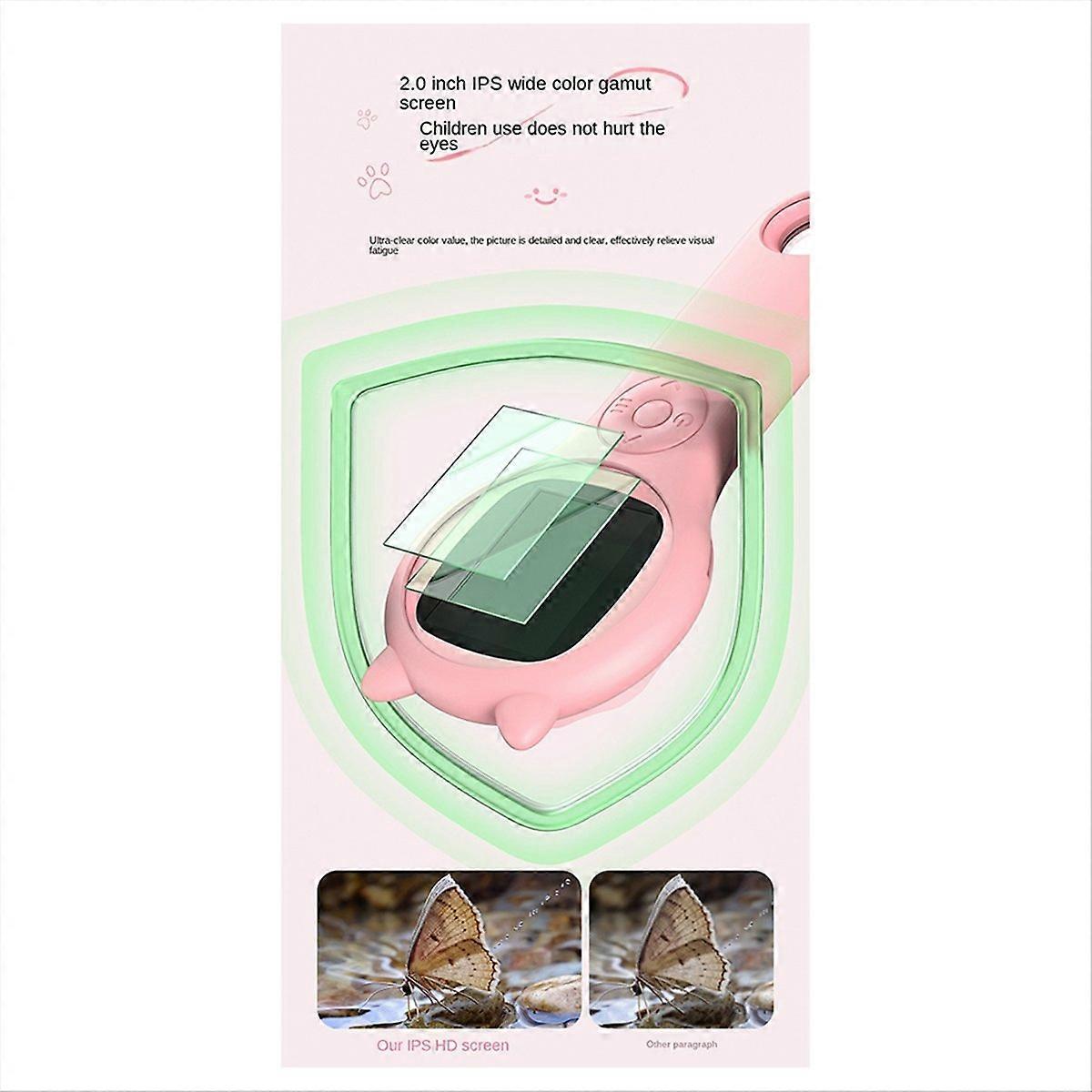 Children's microscope, home tutor learning magnifier,