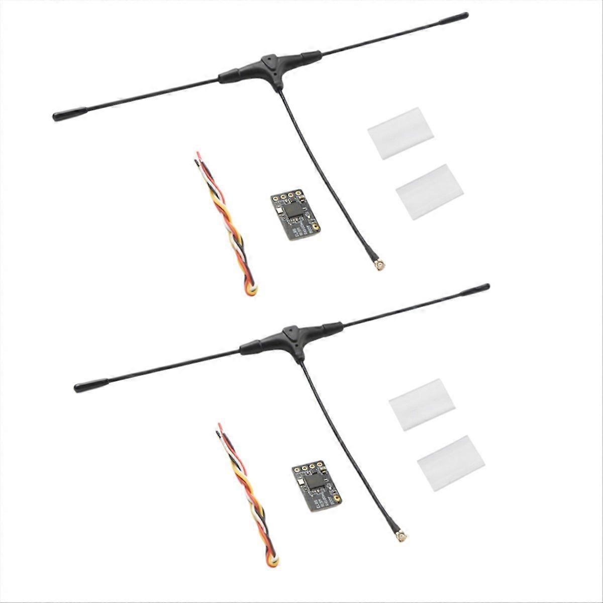 2PCS ELRS NANO 915Mhz RX Receiver EXPRESSLRS Nano Long Range Receiver