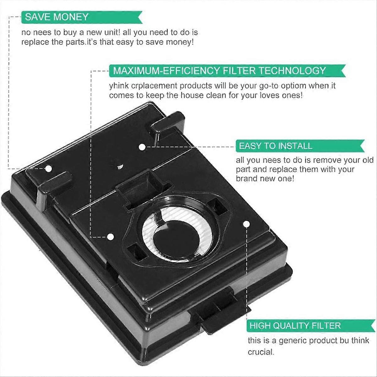 HEPA Filters for Rainbow E2 HEPA Style Fit E2-Series, for Part R12179