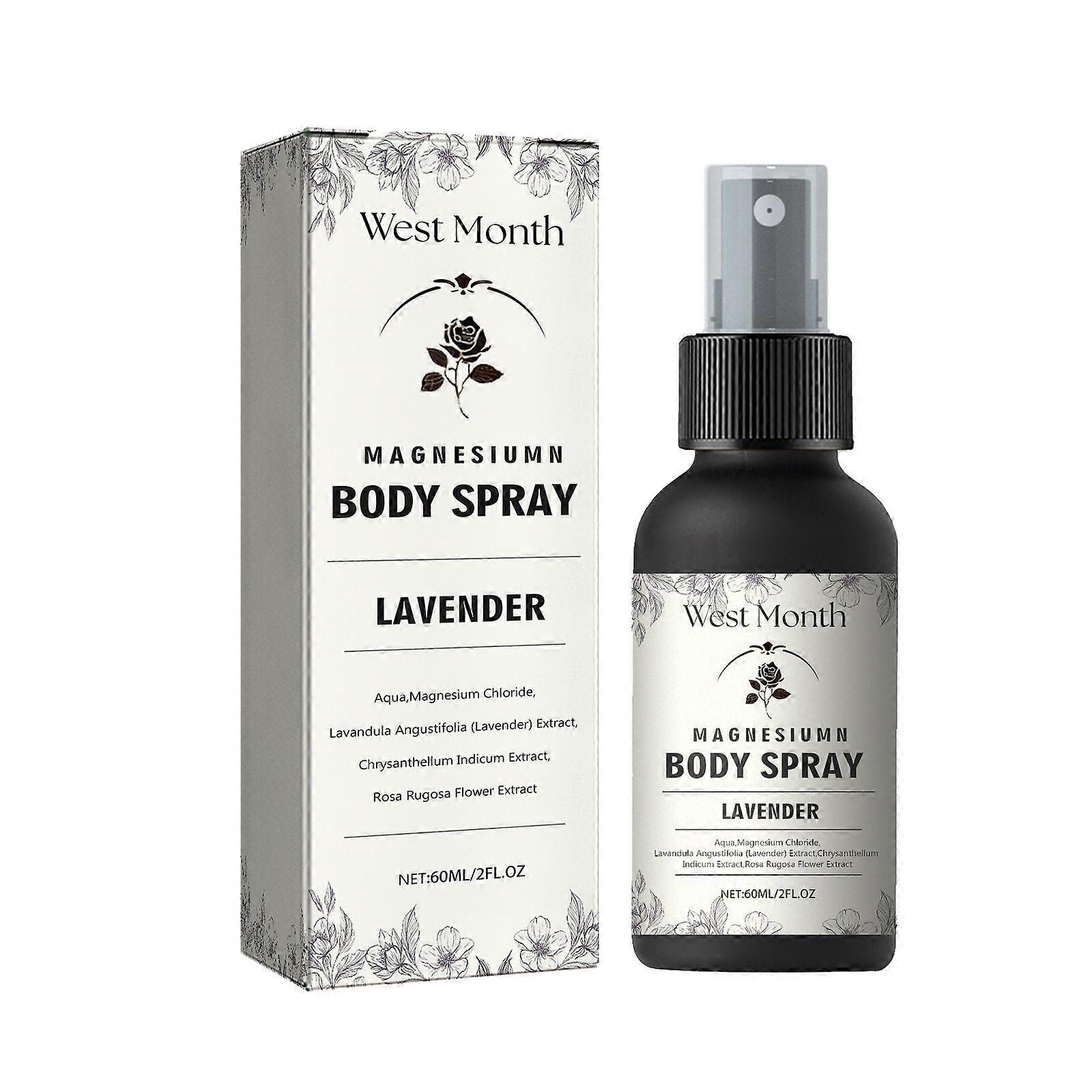 Body Spray Contains Magnesium Chloride