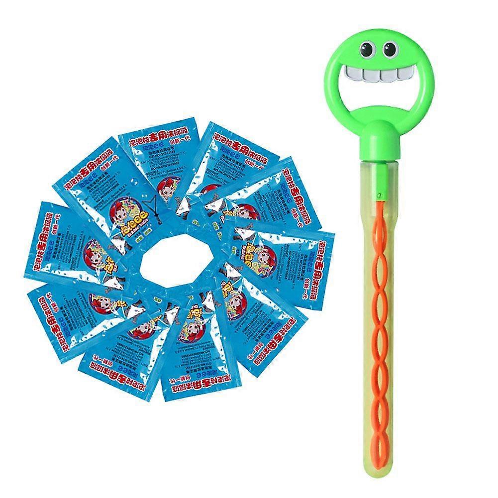 Five Claw 32 Hole Smiling Face Bubble Stick Open Bubble Blowing Machine Water Amusement Equipment Water Bubble Machine