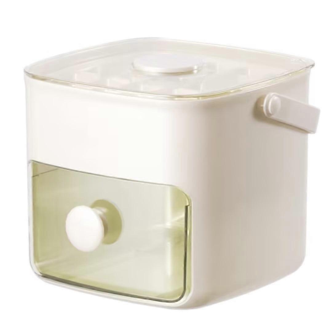 Begine Clearancepressed Ice Cube Mold Ice Tray,Press Ice Tray Ice Cube Mold Ice Box,Ice Mold