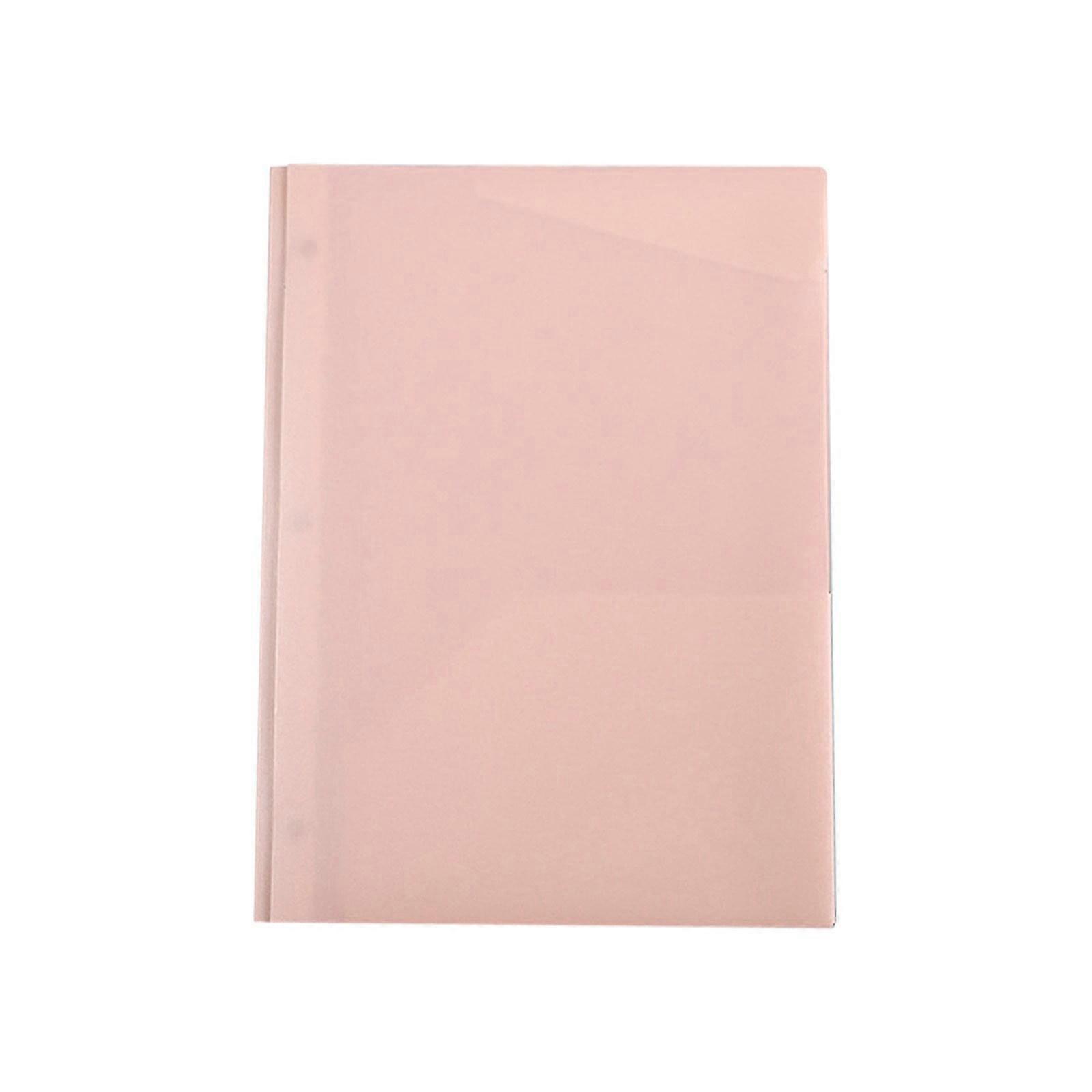 Plastic Folders with Pockets Heavy Duty Two Pocket Folder Business Card Holder for High School