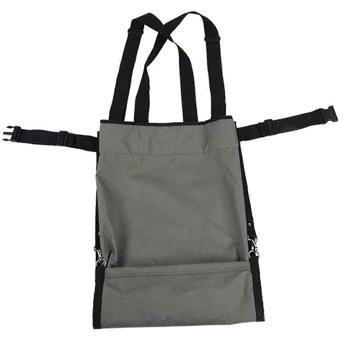 Garden Picking Apron Harvest Bag for Fruits and Vegetables Adjustable Storage Pouch One Size Random Color