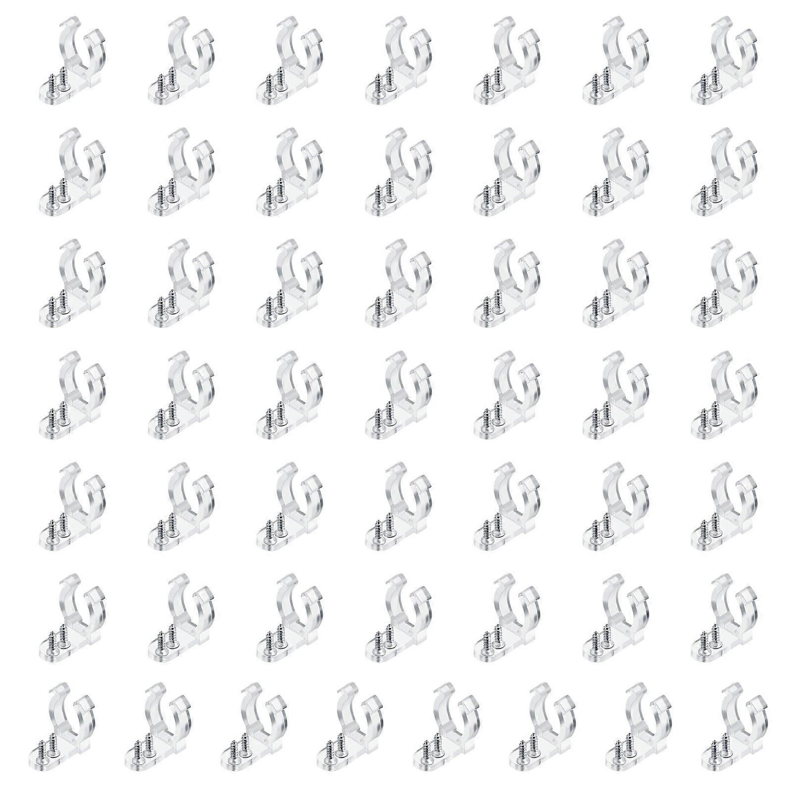 Global Clear Fixing Clamps For Suspended String Radiances On Enclosures Partitions Forests Exteriors Multicolor