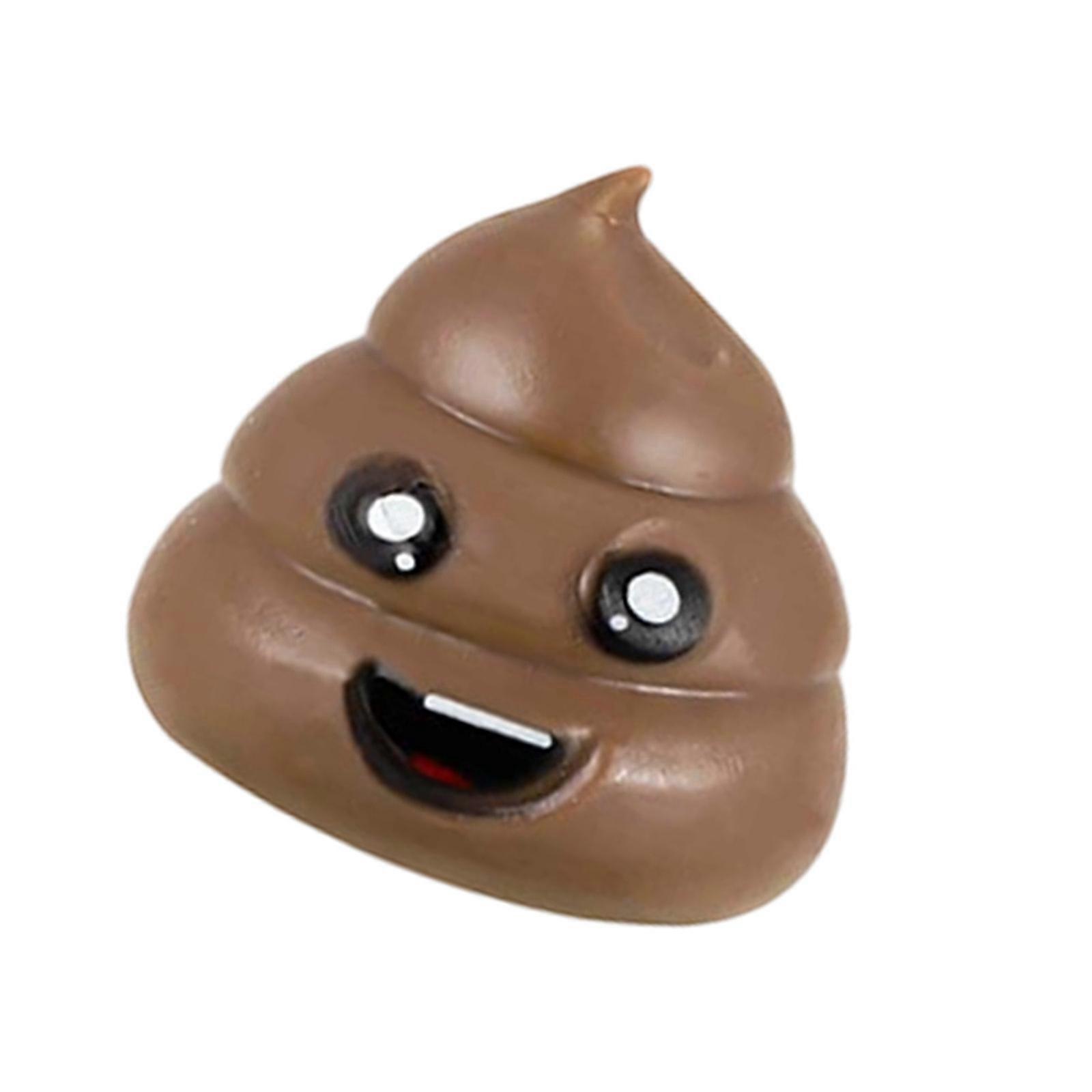 Prank Poo Moldable Squeeze Toy For Adults Children 120g Portable TPR Slow Spring Back Design Multicolor