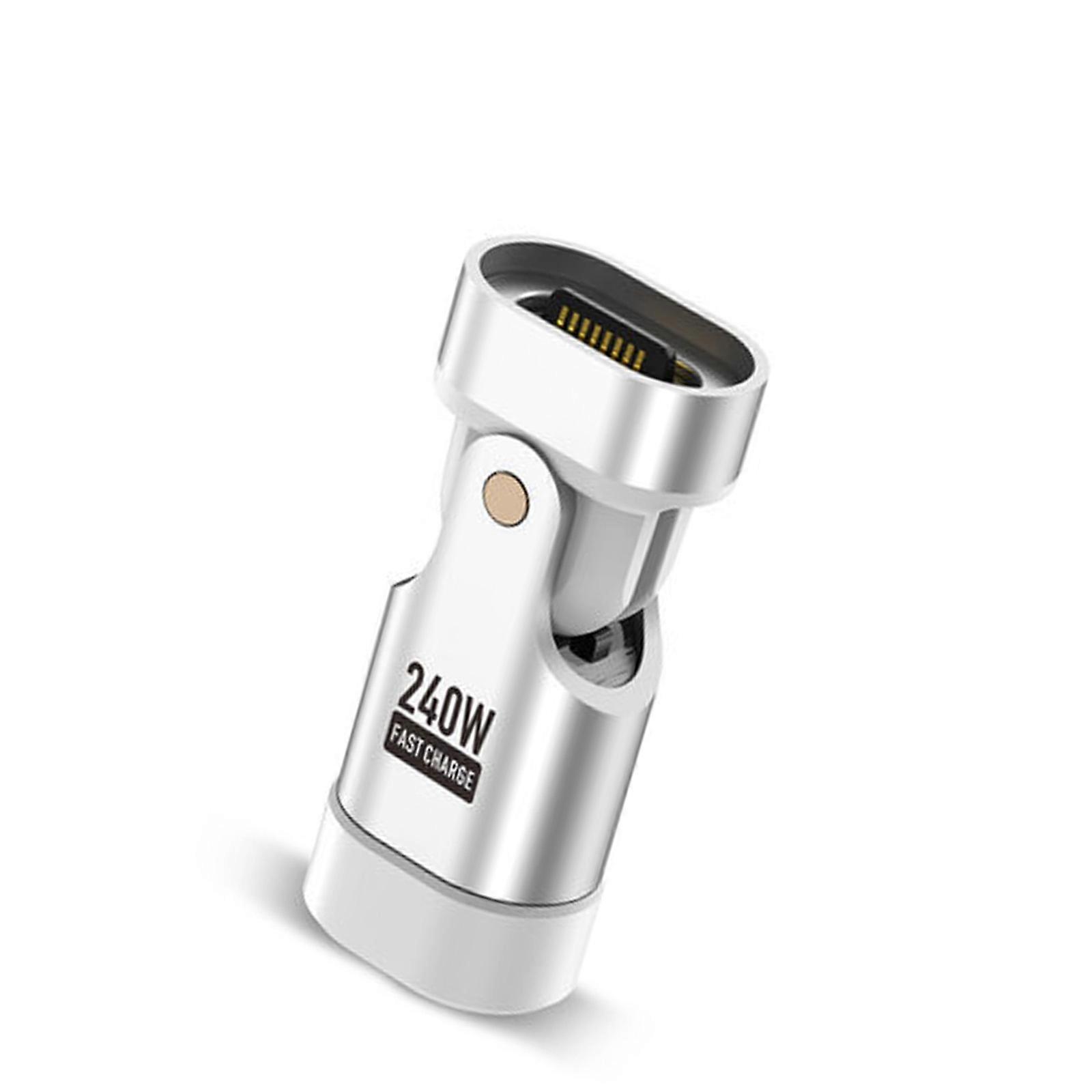 Magnetic USB C Charging Connectors 240W High Efficiency Aluminum Alloy for Users Multicolor