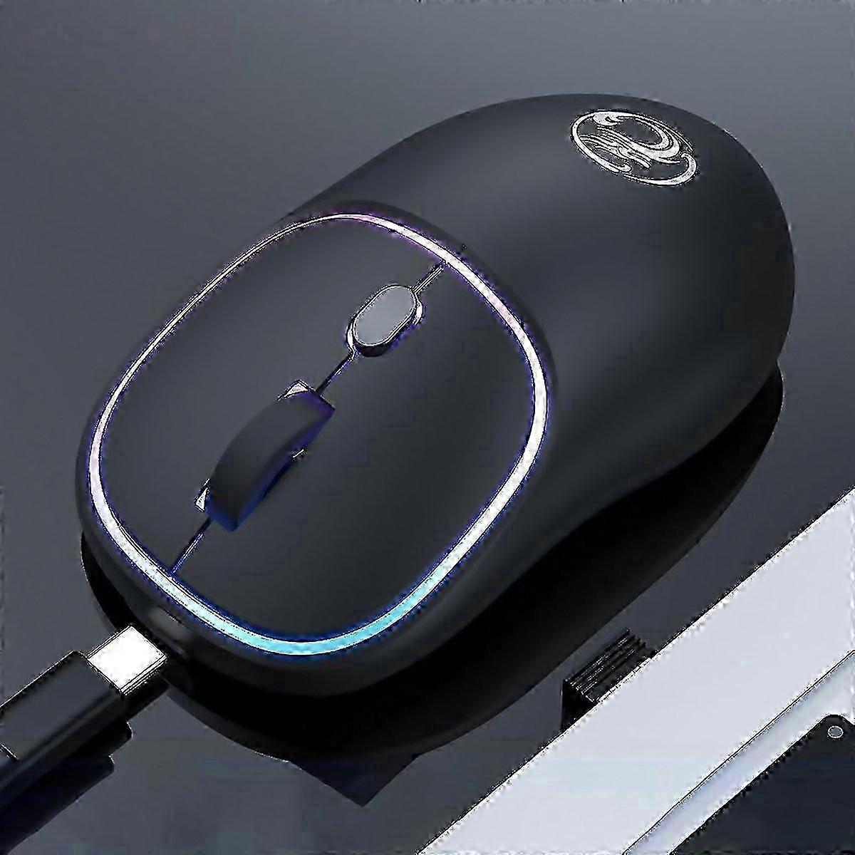 For Imice W618 Rechargeable 4 Buttons 1600 Dpi 24ghz Bluetooth Silent Wireless Mouse For Computer Pc z