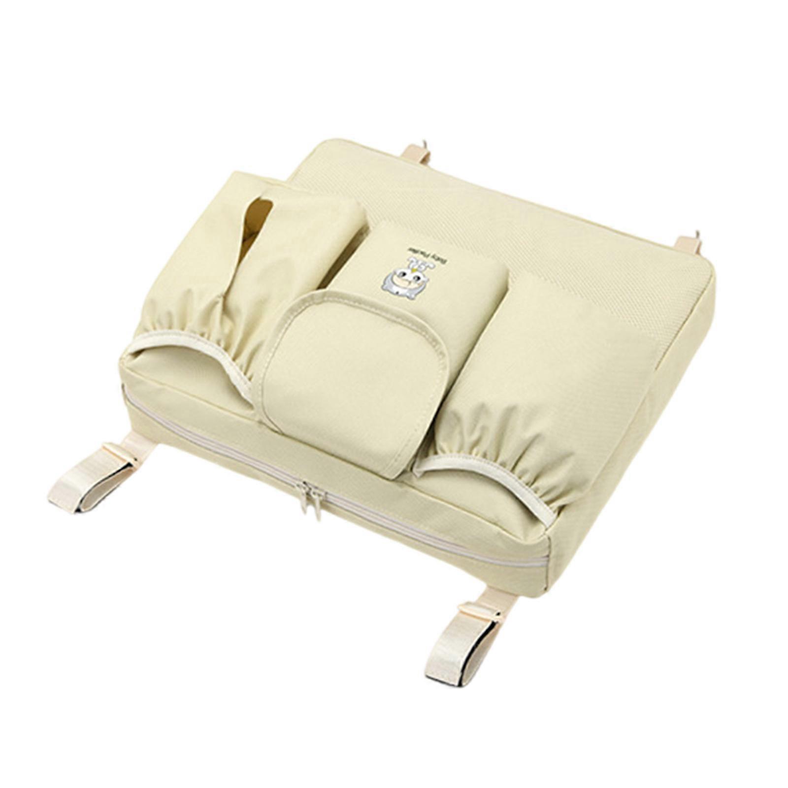 Baby Strollers Organiser Bag Large Capacity Pram Cart Hanging Pouch Pushchair Attachment Accessory for Busy Mother Multicolor