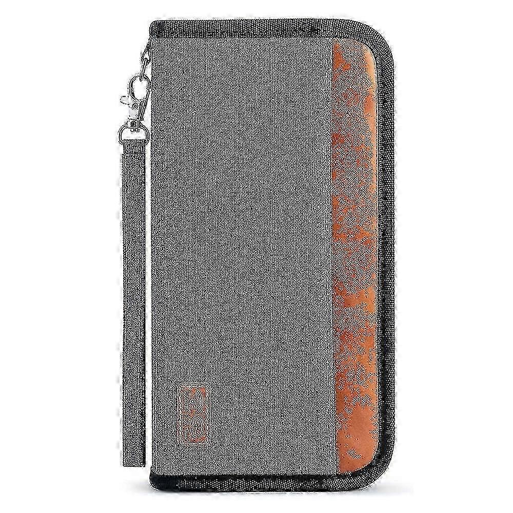 Travel Wallet Rfid Blocking Document Organizer Bag- Passport Holder