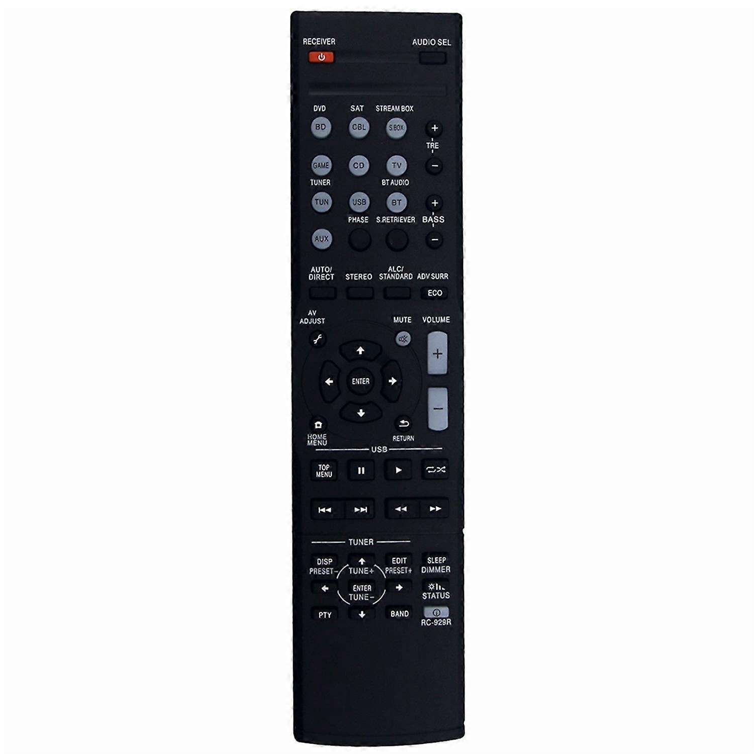 RC-929R For Pioneer AV Receiver Remote Control 10m Range Infrared Handheld Controller Replacement