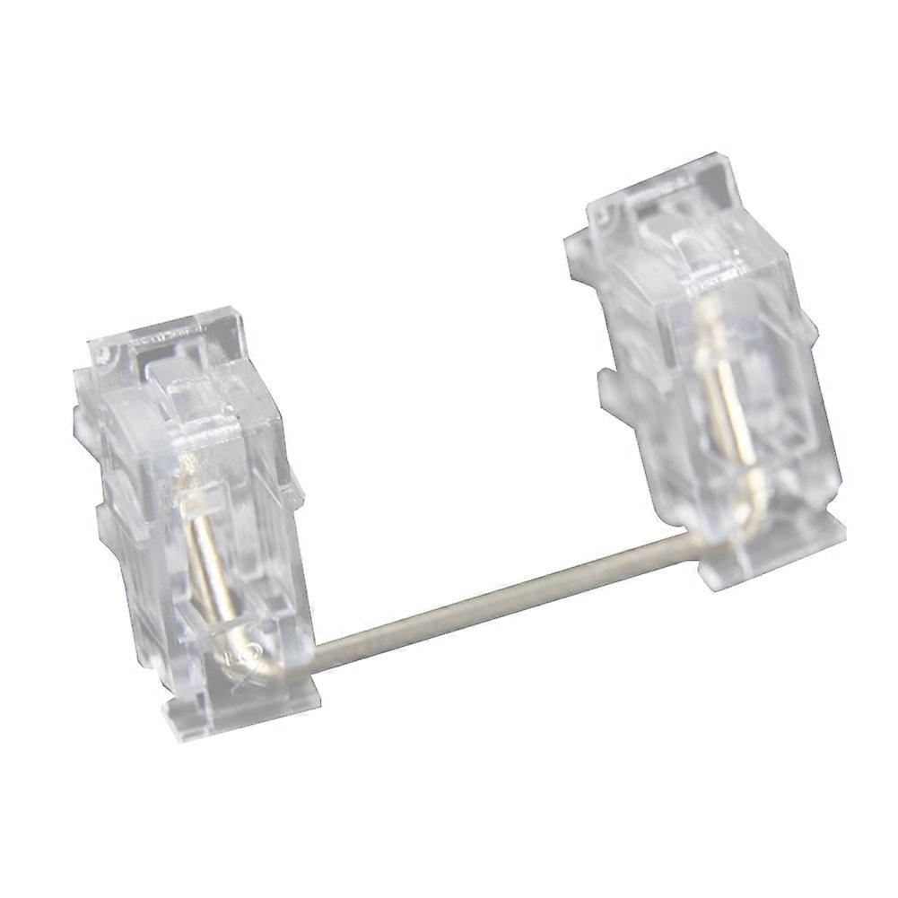 Transparent Gold Plated Plate Mounted Stabilizer for Custom Mechanical Keyboard Plate Transparent