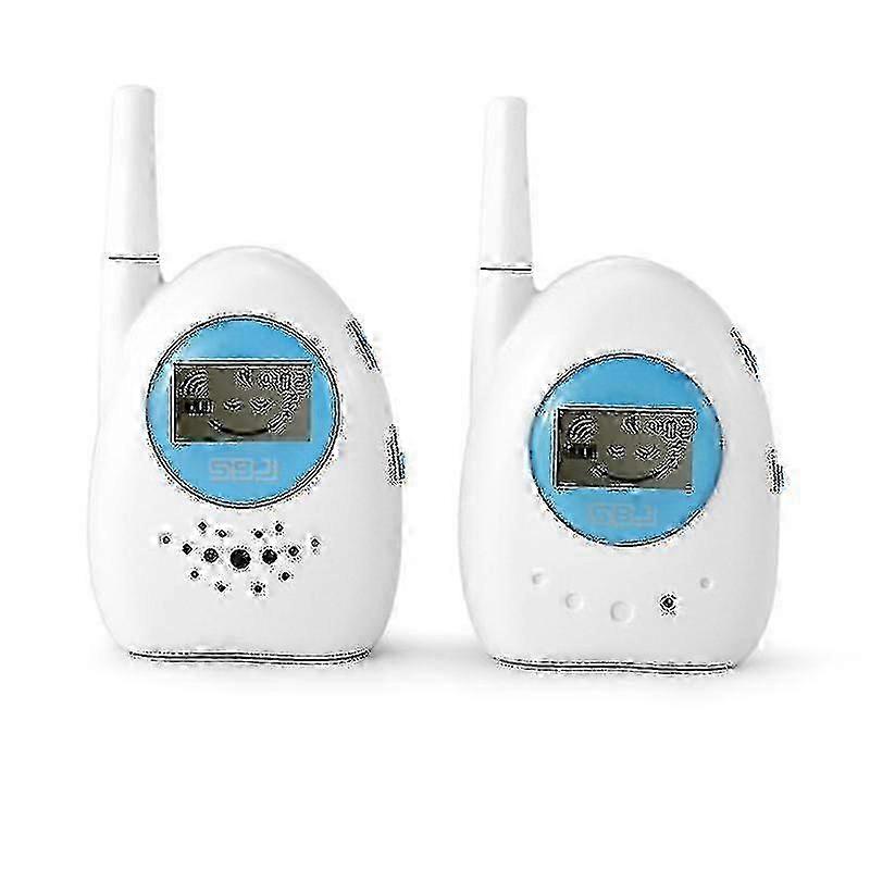 w Wireless Audio Baby Monitor One-way Communication Max. 100m Transmission Range Crying Activated With Indicator Lights Battery Powered
